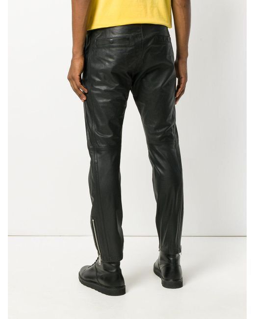 Diesel Diesel P MONTE L Leather trouser Size US 32 / EU 48 - 2 Thumbnail