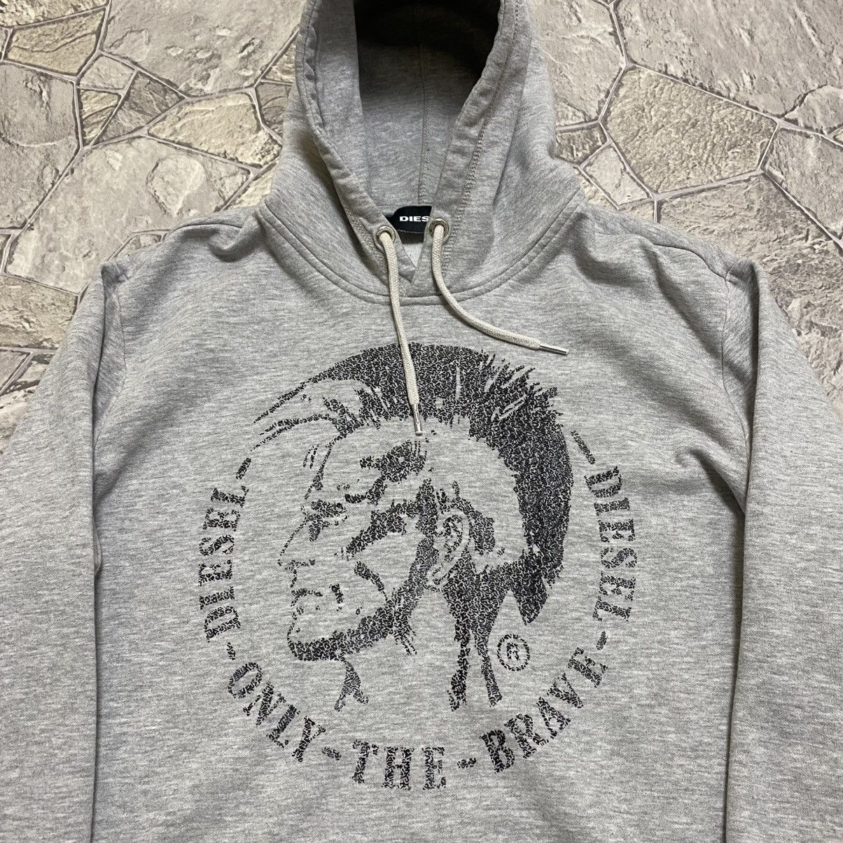 Diesel Vintage Diesel Hoodie Big Logo Men’s XL Size US XL / EU 56 / 4 - 4 Thumbnail