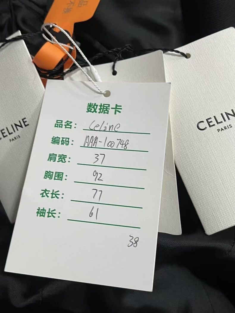 Celine Celine DoubleBreasted Suit Jacket Size US M / EU 48-50 / 2 - 8 Thumbnail