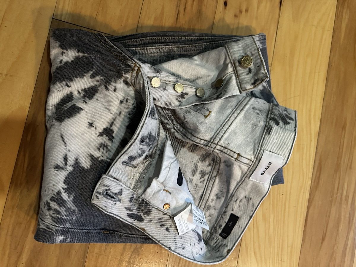 image of Eytys Grey Benz Jeans in Gray/White, Men's (Size 28)