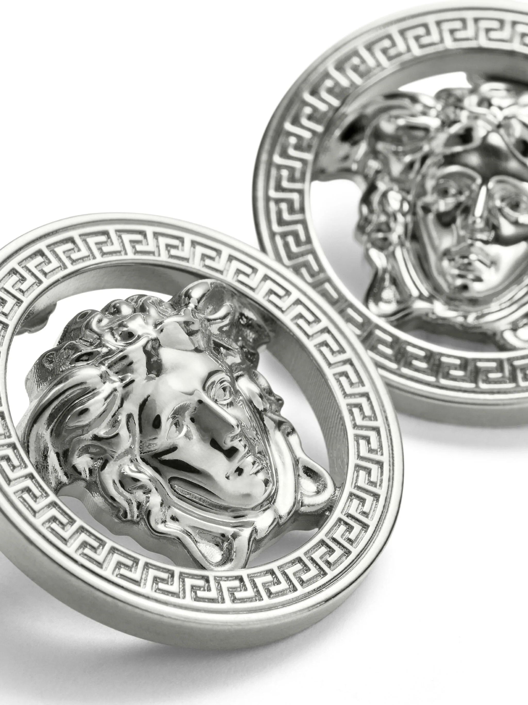 Versace o1s22i1n1024 Size: OS / Medusa 95 Earrings in Silver Size ONE SIZE - 2 Thumbnail