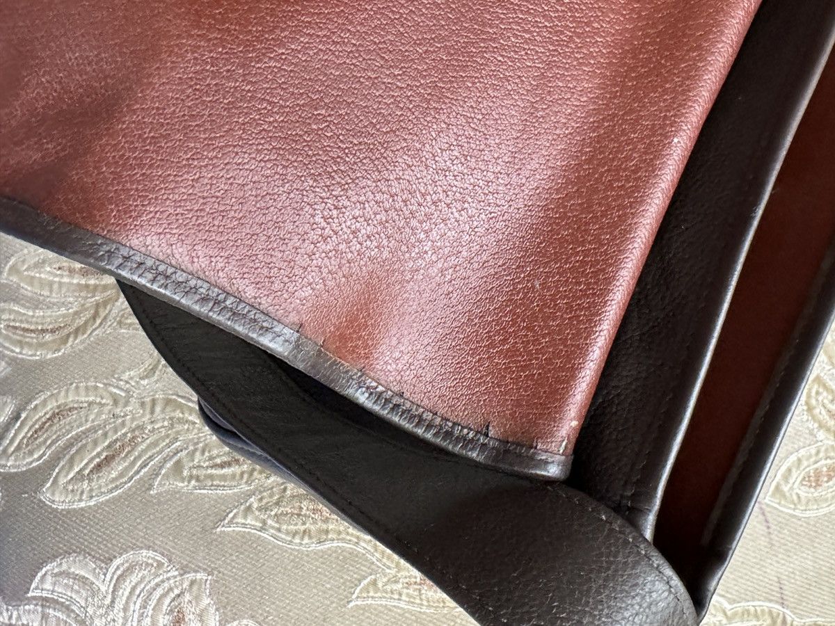 Longchamp Longchamp brown Leather Messenger crossbody Bag 90s vintage Size ONE SIZE - 10 Thumbnail