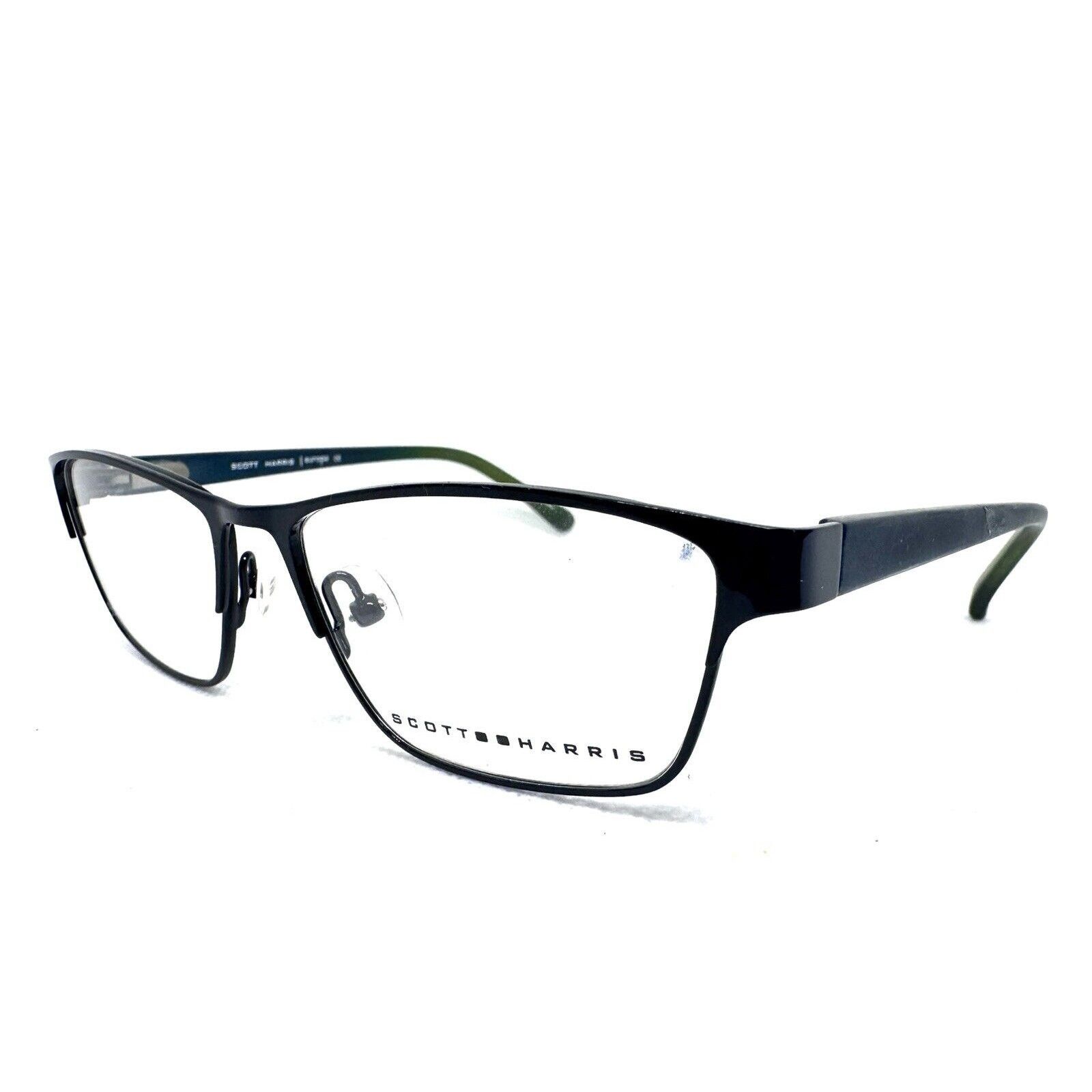 Other SCOTT HARRIS BY EUROPE SH-400 C3 BLUE GREEN EYEGLASSES 49-14 Size ONE SIZE - 3 Thumbnail