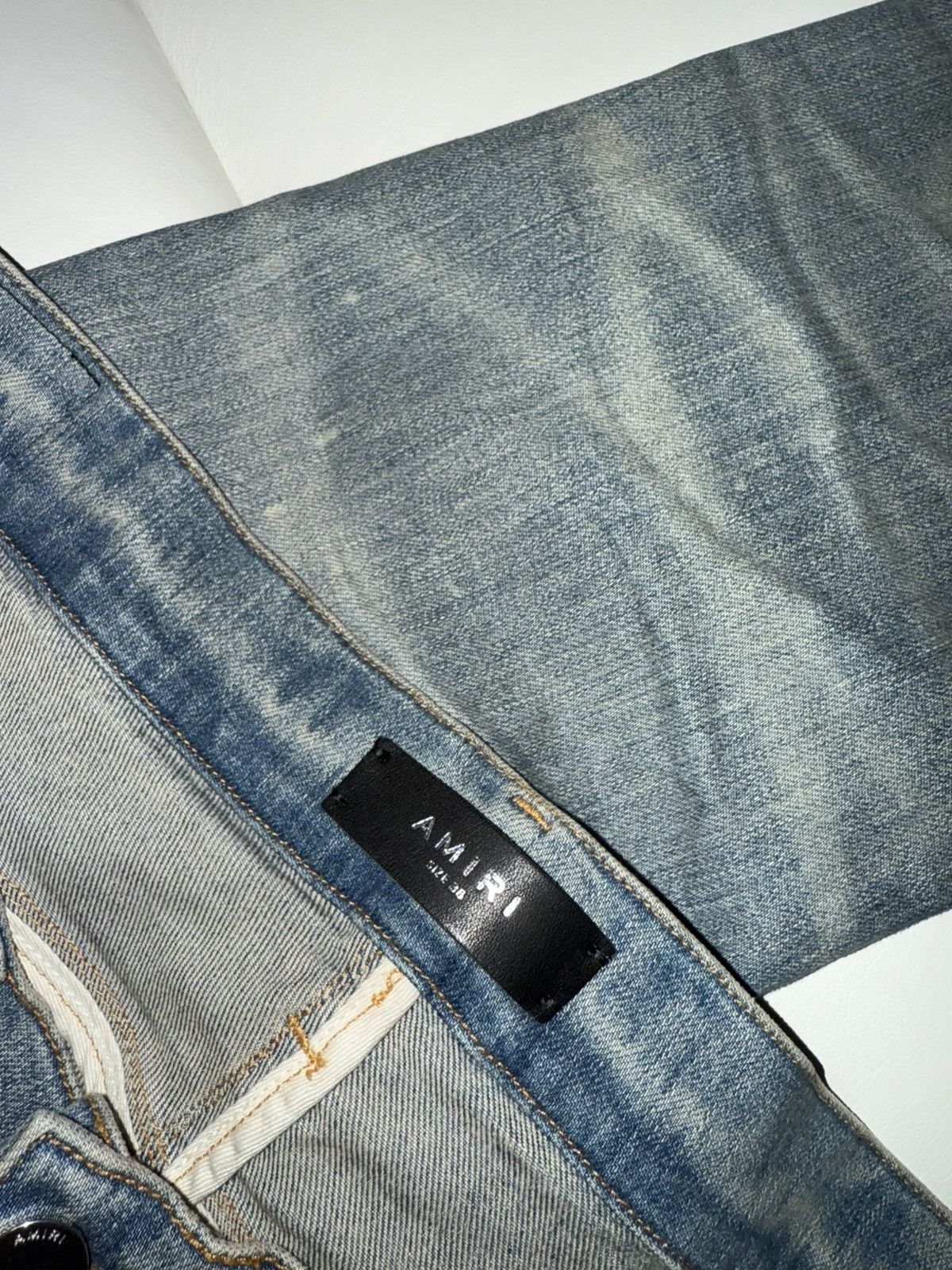 Amiri Amiri snake appliqué jeans Size US 38 / EU 54 - 4 Thumbnail