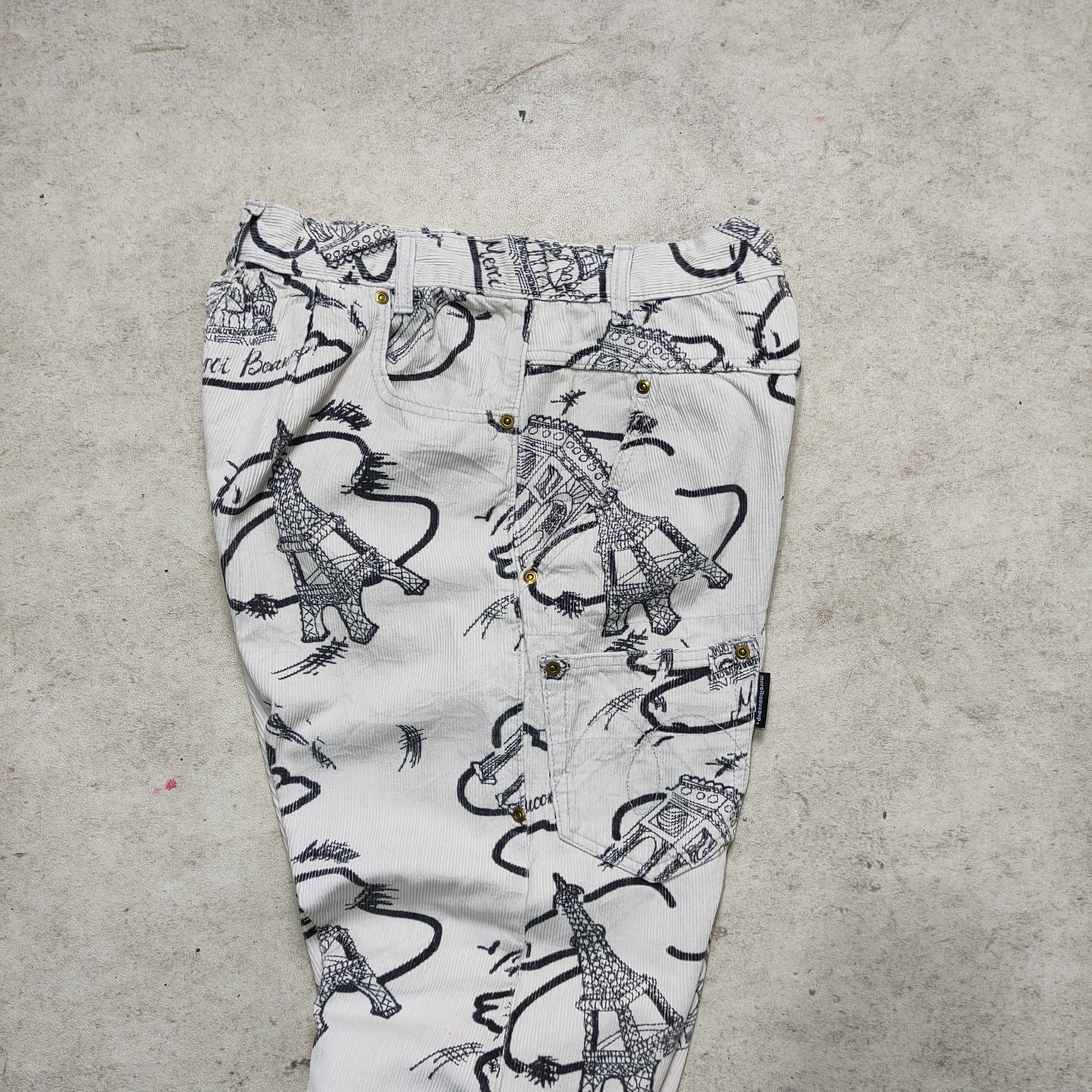 Issey Miyake Mercibeaucoup Paris Pattern Issey Miyake Size US 30 / EU 46 - 6 Thumbnail