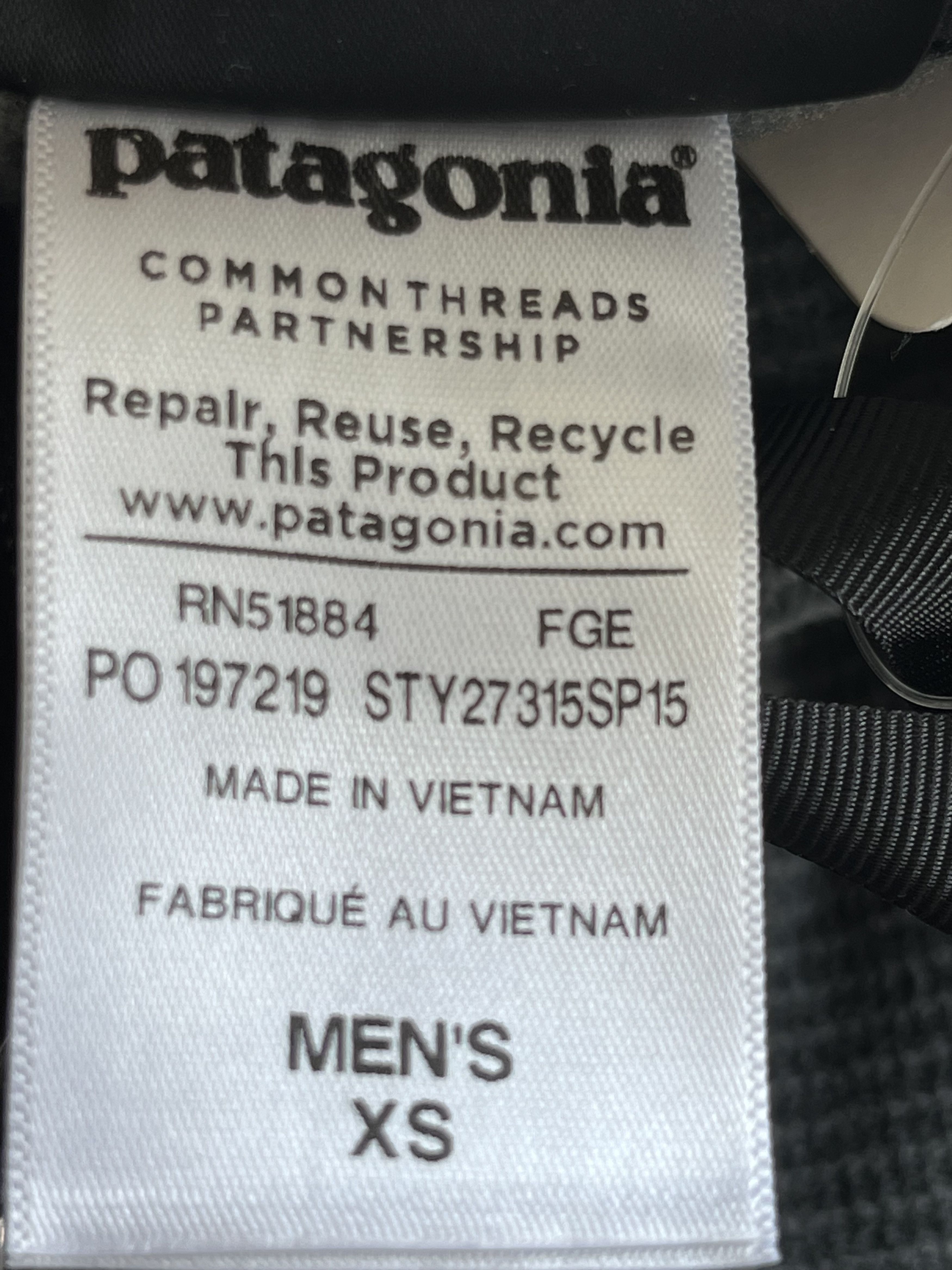 Patagonia Patagonia Oakes Grey Fleece Mountain Outdoor Zip Jacket Size US XS / EU 42 / 0 - 10 Thumbnail