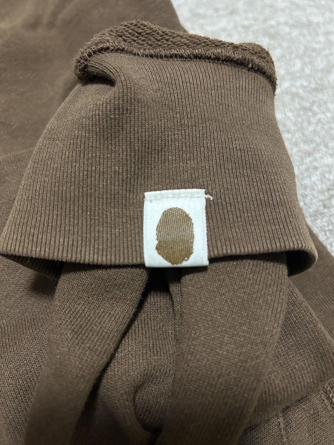 Bape Bape Brown spell out Full Zip Hoodie Size US M / EU 48-50 / 2 - 7 Thumbnail