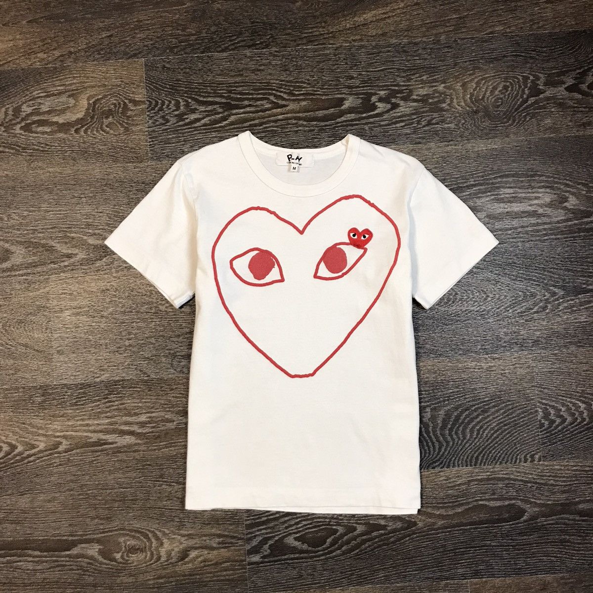 Comme des Garcons Comme Des Garcons PLAY Japanese Brand Tshirt Size M / US 6-8 / IT 42-44 - 1 Thumbnail