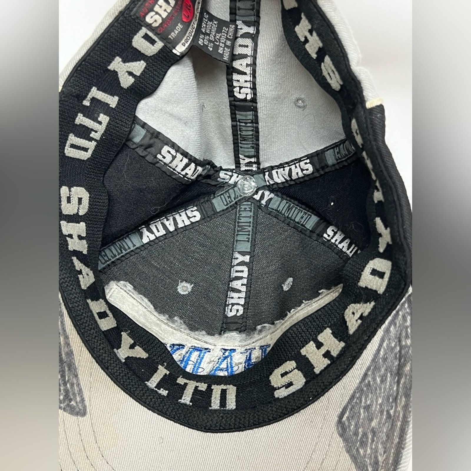 Shady Ltd Vintage Shady LTD Hat Eminem Rare VTG Y2K World Tour L/XL Size ONE SIZE - 7 Thumbnail