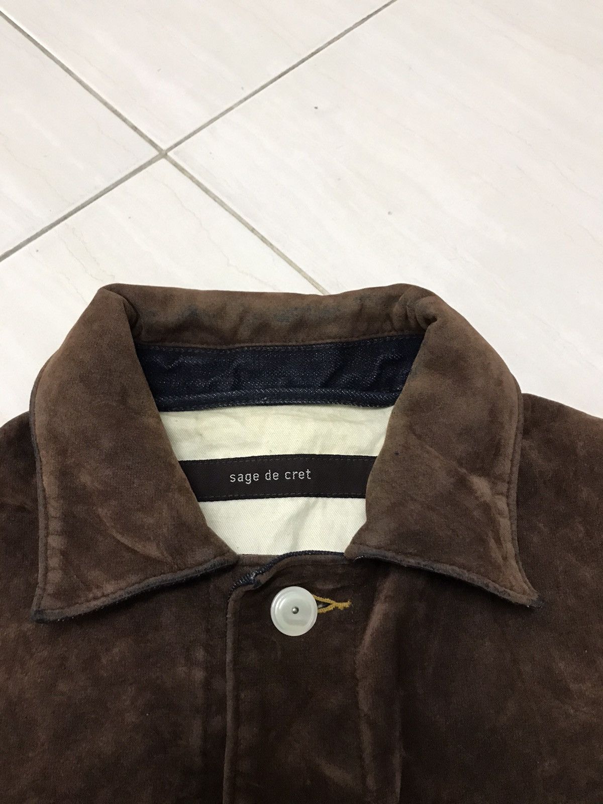 Sage De Cret Sage de cret jacket denim velvet Size US L / EU 52-54 / 3 - 17 Thumbnail