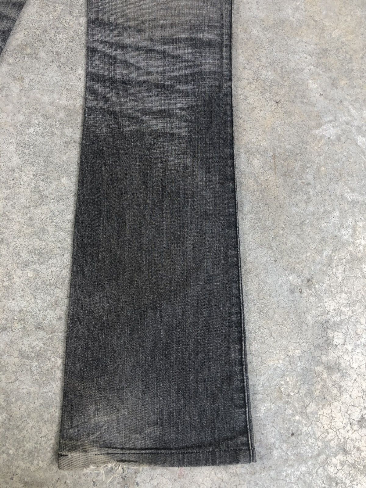 If Six Was Nine Japanese Abahouse Flared Jeans Mud Wash Distressed Jeans Size US 30 / EU 46 - 12 Thumbnail