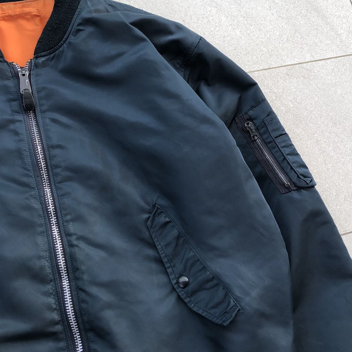 Vintage Vintage Flyers Man’s Intermediate Ma1 Bomber Jacket Size XXL Size US XXL / EU 58 / 5 - 7 Thumbnail