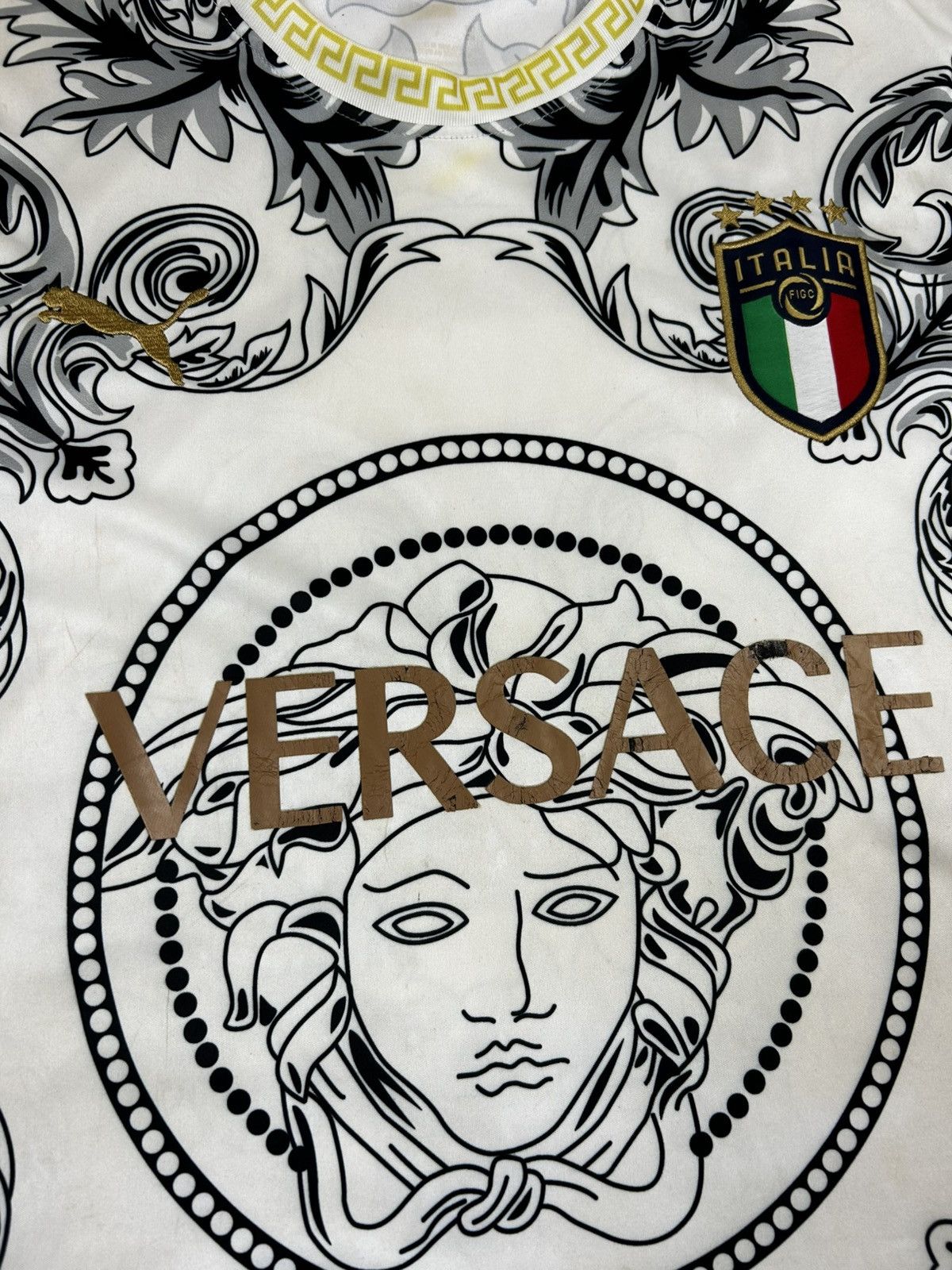Puma Puma Versace Enzo 9 Italia Team Jersey Size US M / EU 48-50 / 2 - 8 Thumbnail