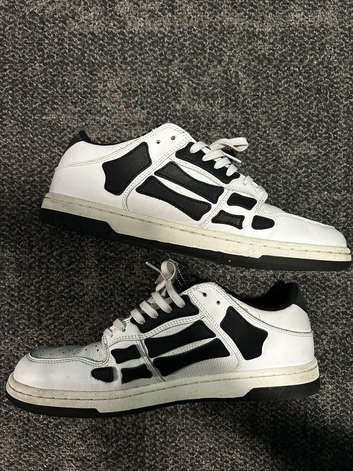 Amiri Amiri skel low top Size US 11 / EU 44 - 3 Thumbnail