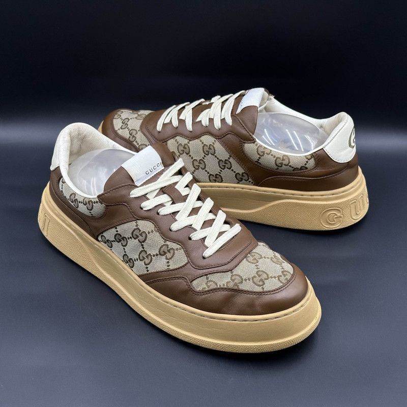 Gucci Gucci Chunky B Casual Sneakers in Brown - Size US 10.5 / EU 43-44 - 9 Thumbnail