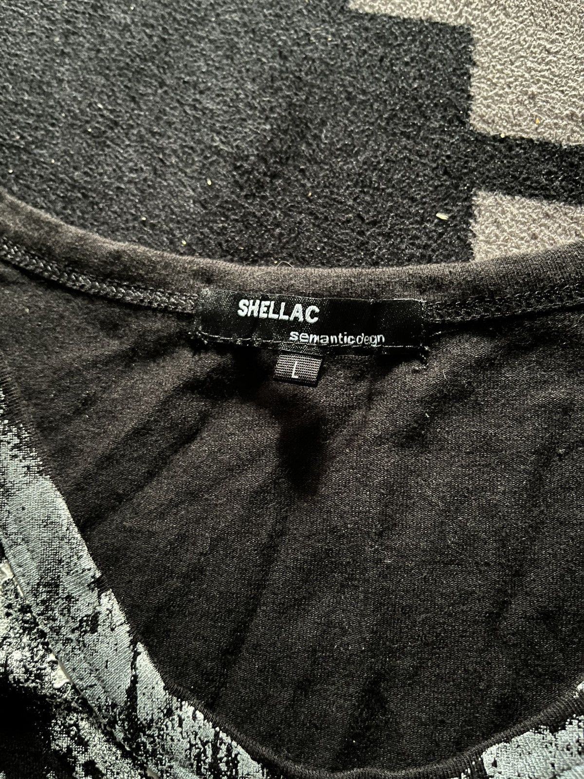 Shellac 2000s shellac x semantic design painter tshirt Size US M / EU 48-50 / 2 - 3 Thumbnail
