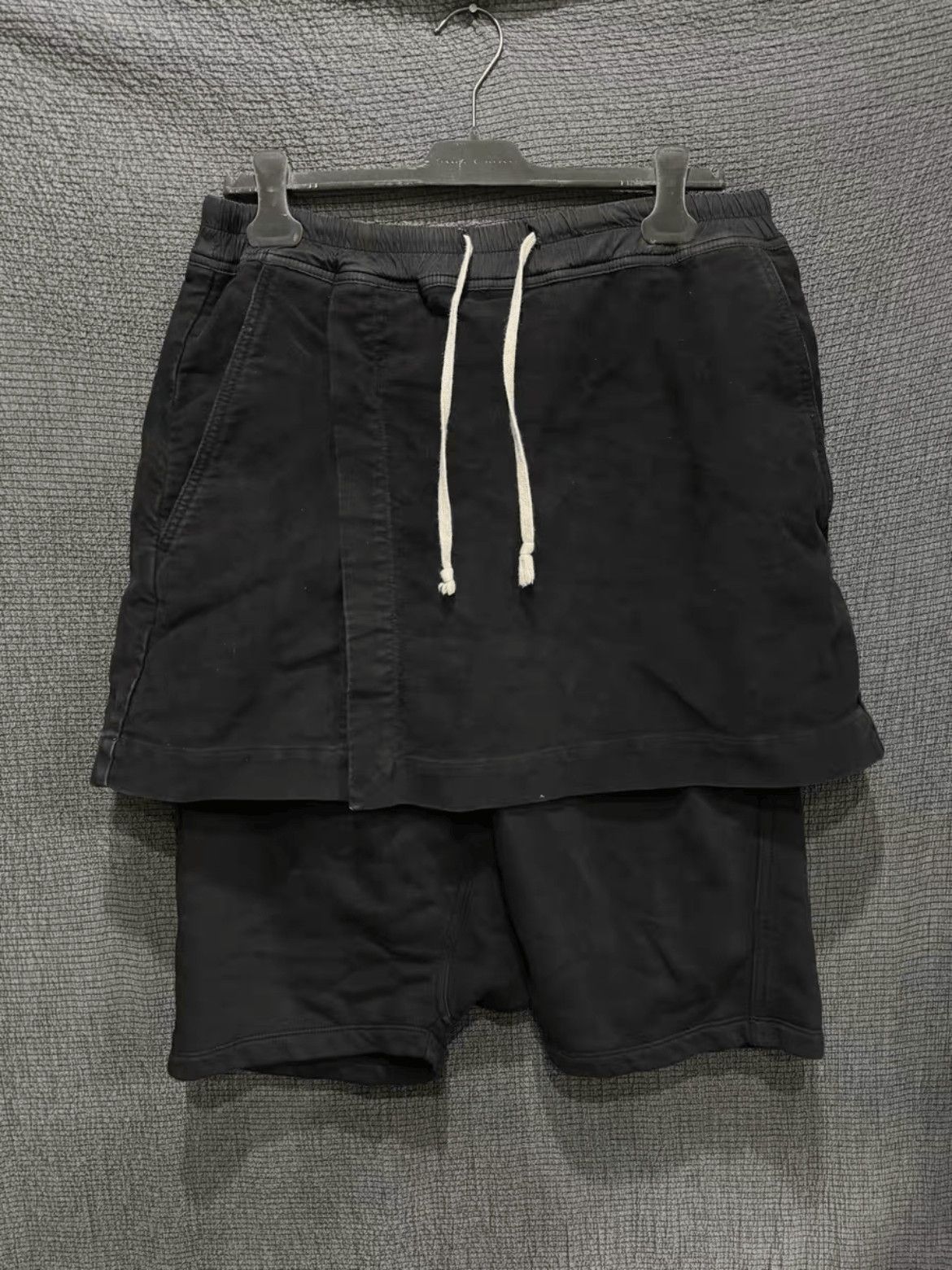 Sz M Rick Owens 14AW Fake Layers Shorts