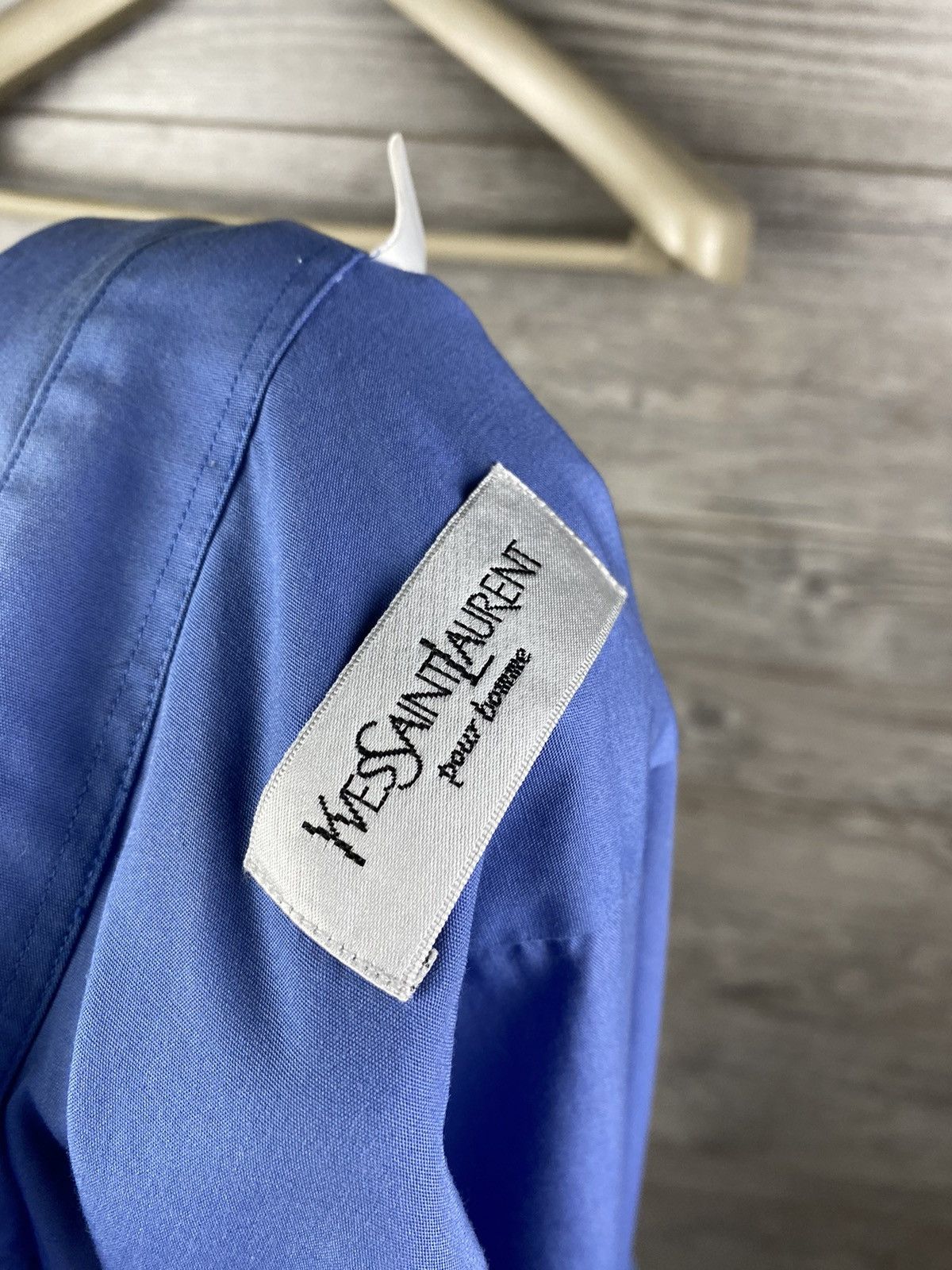 Vintage × Yves Saint Laurent Vintage Yves Saint Laurent 90s Shirt Button Up Long Sleeve Size US M / EU 48-50 / 2 - 4 Thumbnail