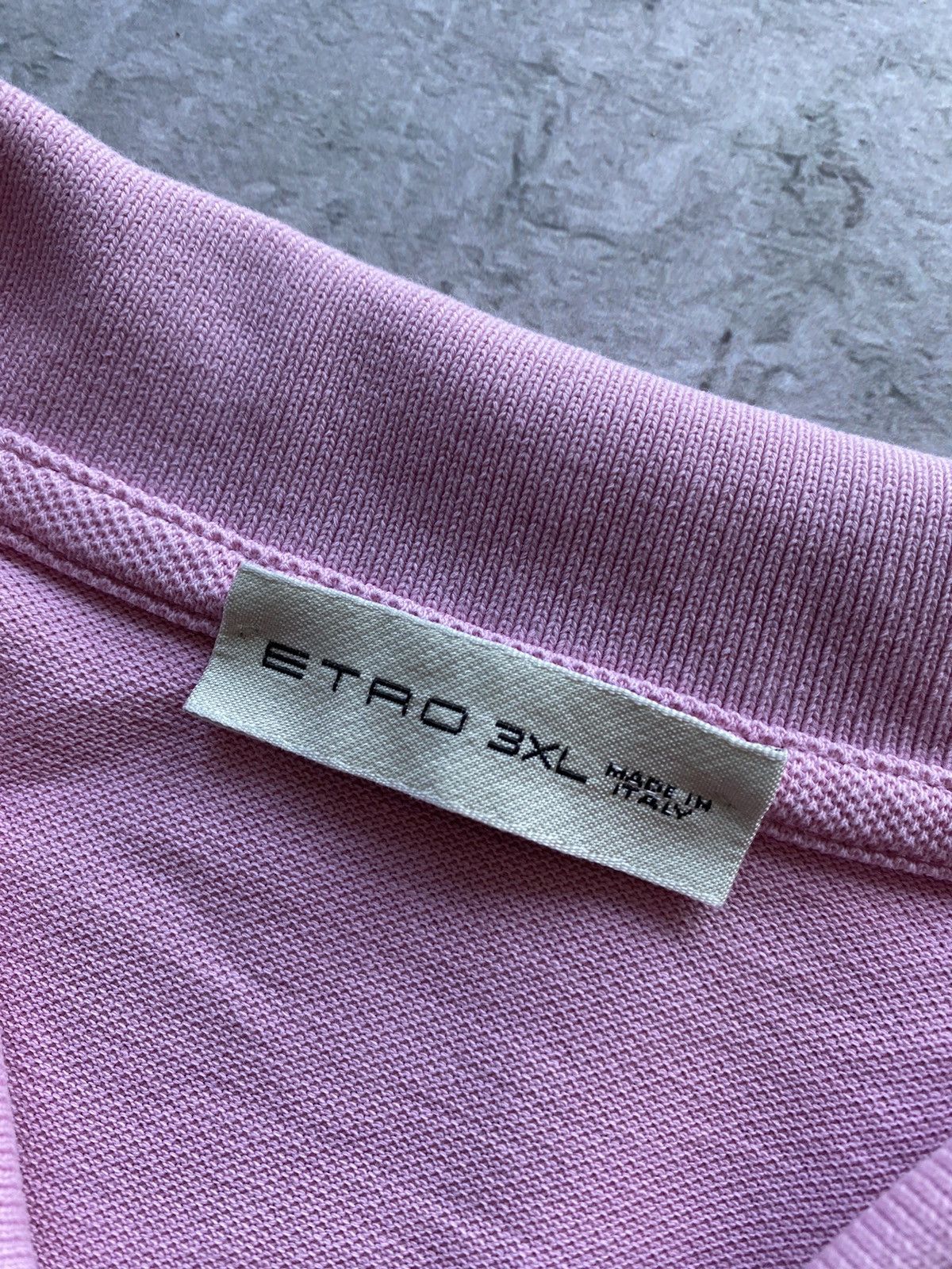 Etro Luxury Etro Milano Relaxed Polo Shirt Made in Italy Size US XXL / EU 58 / 5 - 8 Thumbnail