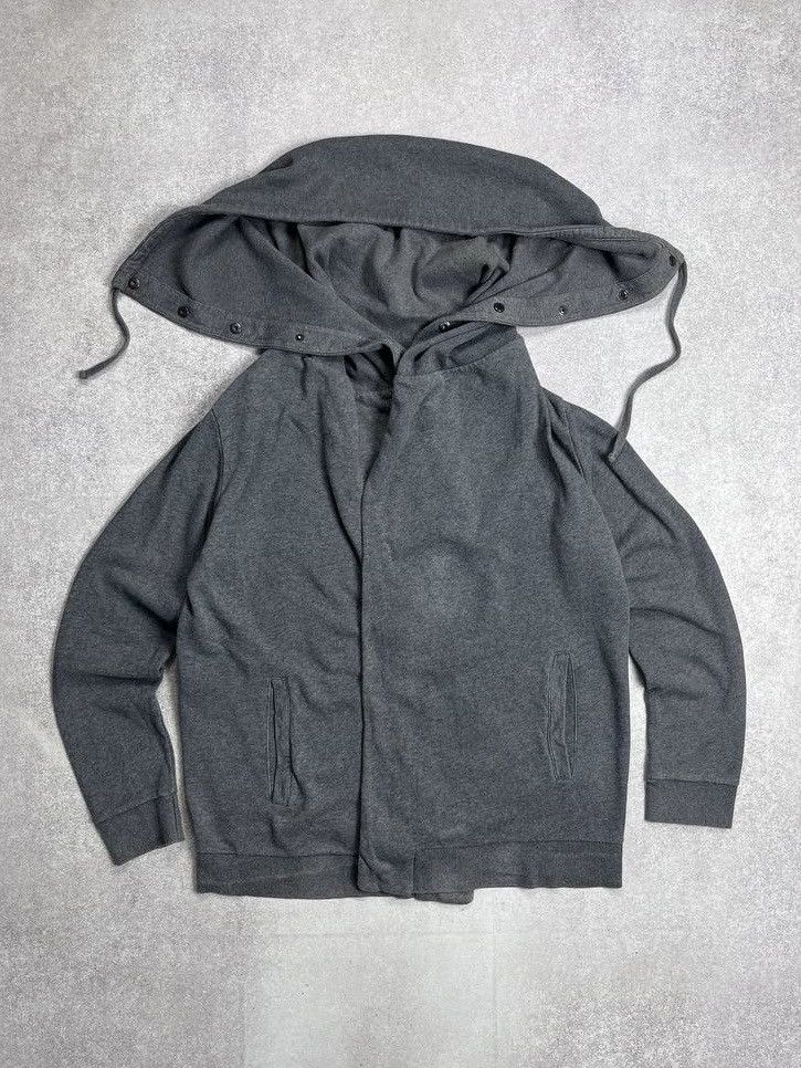 Allsaints × Vintage Vintage Allsaints Avantgarde Zip Hood Y2K Jacket M Size US M / EU 48-50 / 2 - 1 Thumbnail