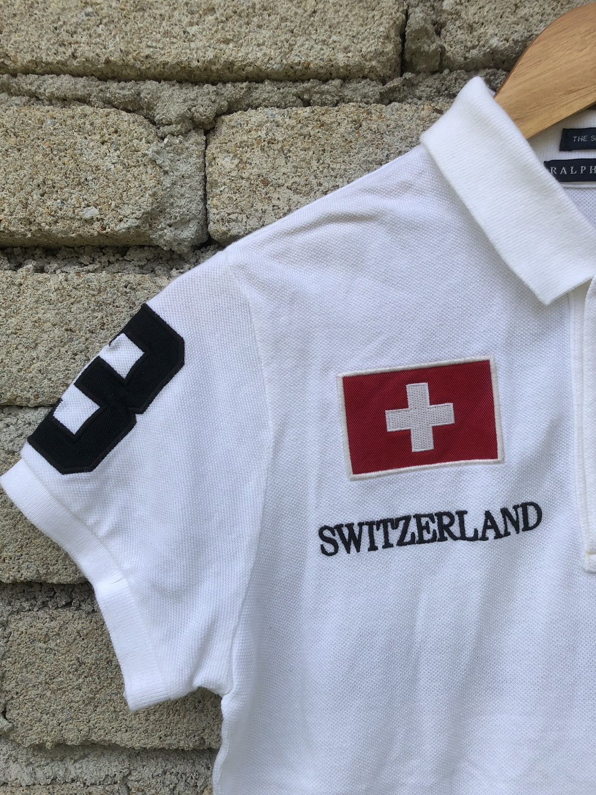 Polo Ralph Lauren Vintage Polo Ralph Lauren Switzerland Big Pony Polo Tshirt Size S / US 4 / IT 40 - 7 Thumbnail