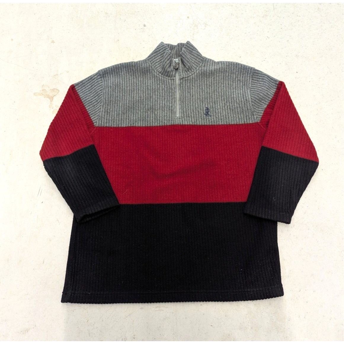 Lauren Ralph Lauren × Ralph Lauren Lauren by Ralph Lauren 3 tone light fleece sweater Size US S / EU 44-46 / 1 - 1 Thumbnail