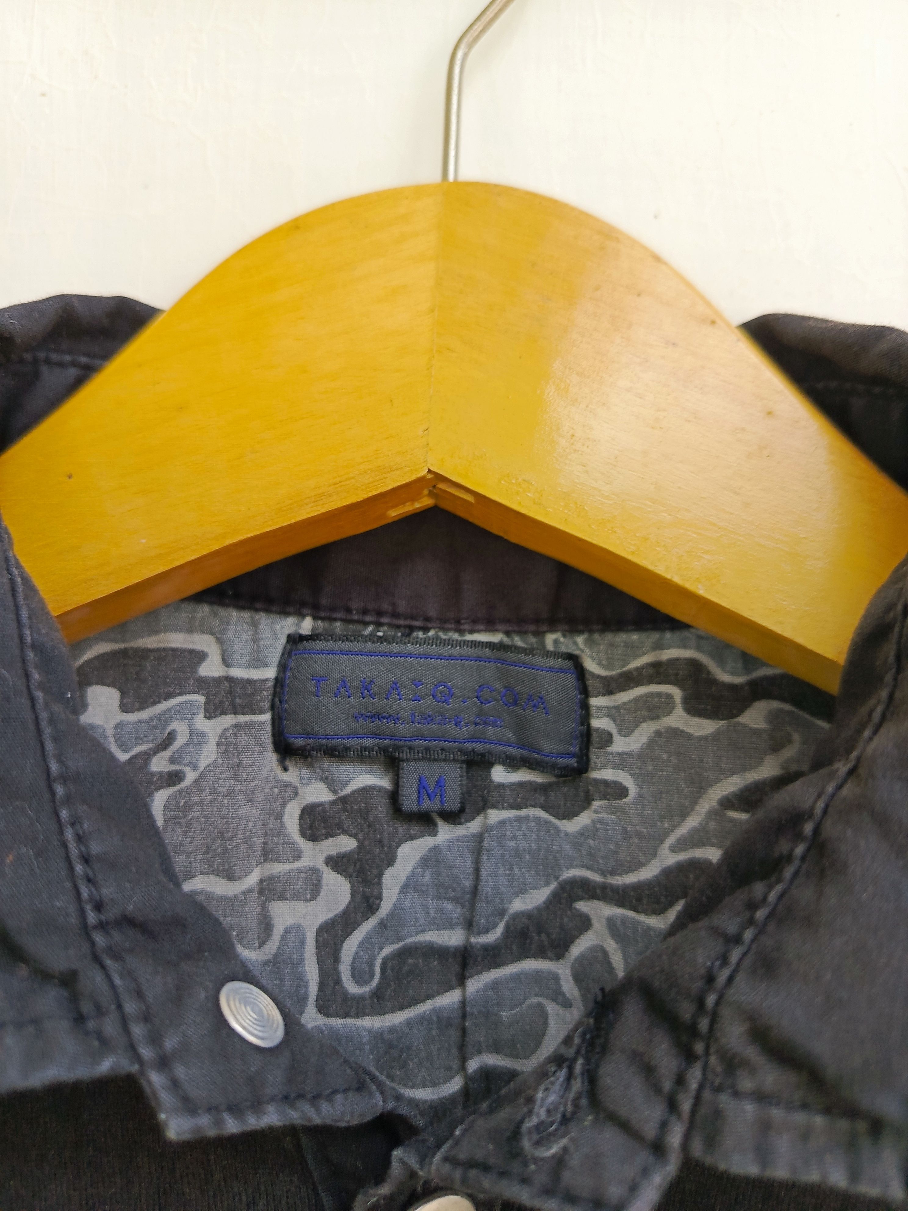 Japanese Brand TAKAIQ Military Utility Double Pocket Short Sleeve Shirt Size US M / EU 48-50 / 2 - 3 Thumbnail