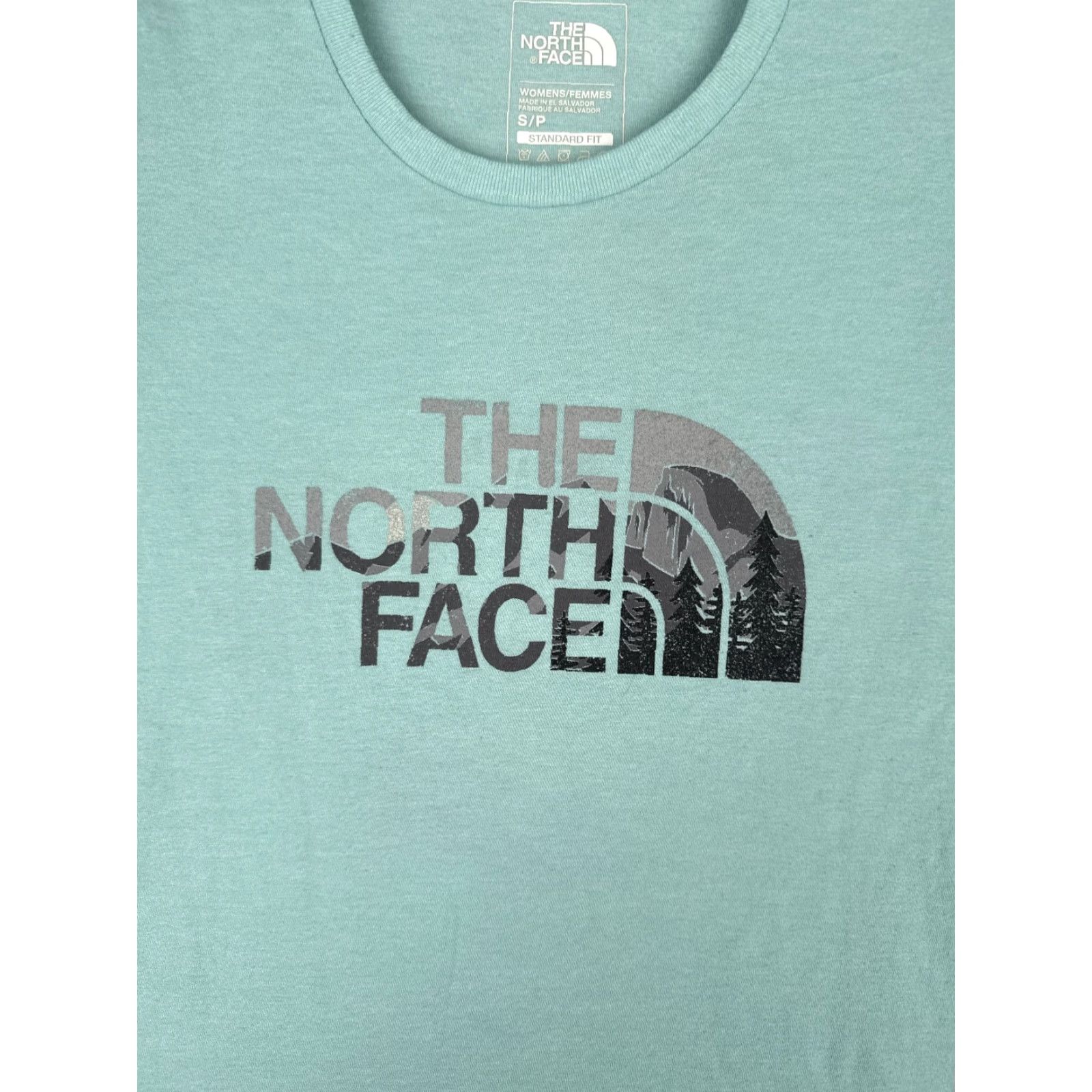 The North Face The North Face Shirt Women S Blue Polyester Cotton Blend Crew Neck T-Shirt Casual Womens 90s Outdoor Classic Style Basic All Seasons Clothing Size S / US 4 / IT 40 - 6 Thumbnail