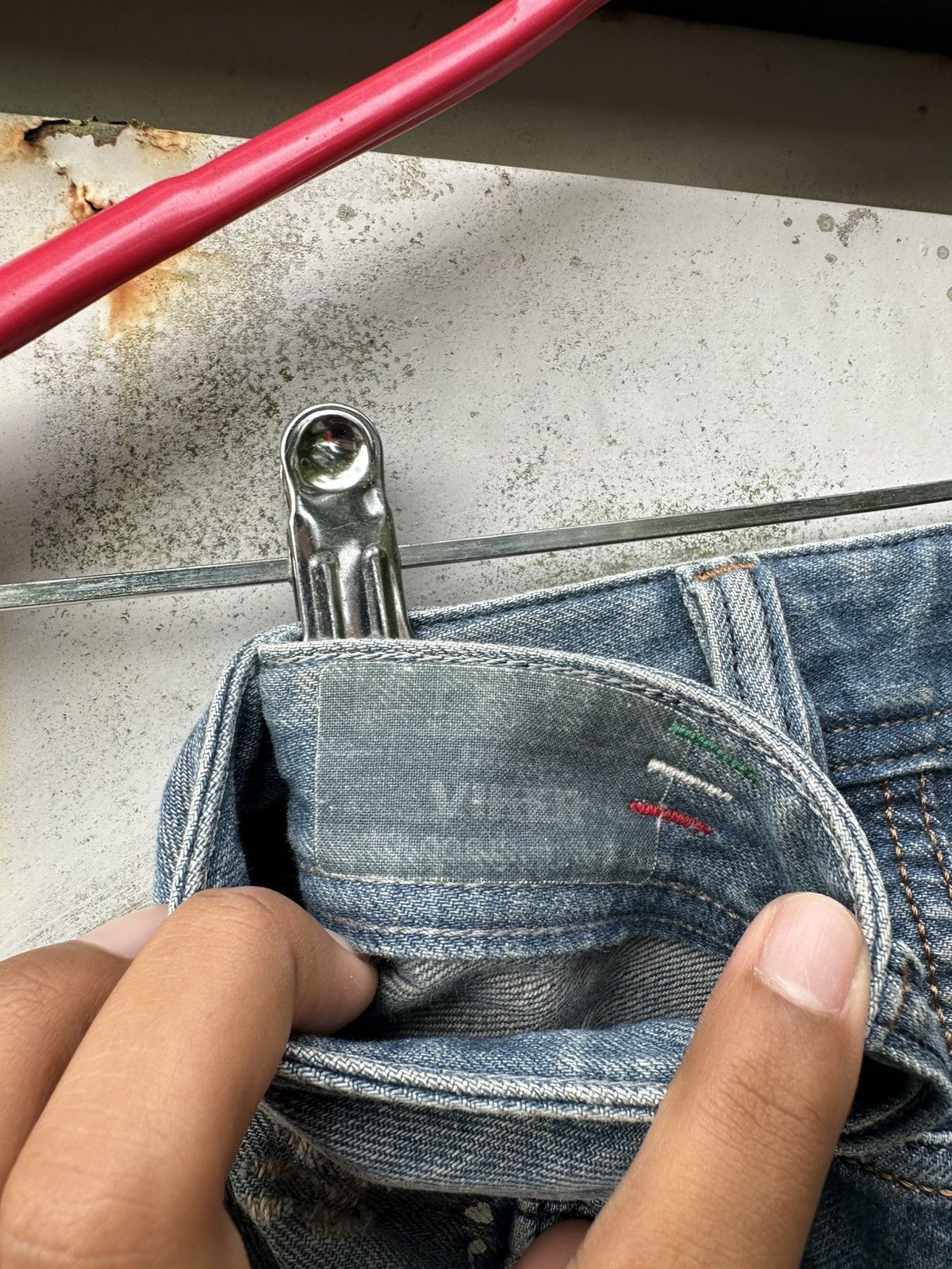👹Vintage Diesel Viker THRASHED Baggy Jeans