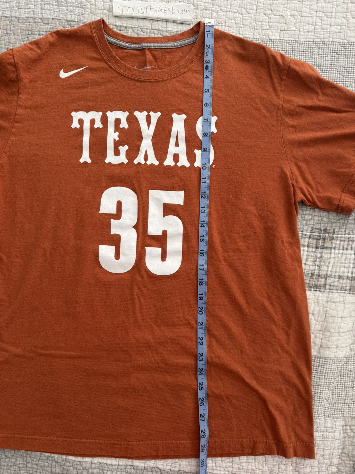 Nike Nike Kevin Durant KD Texas University Longhorns Shirt XL Size US XL / EU 56 / 4 - 4 Thumbnail