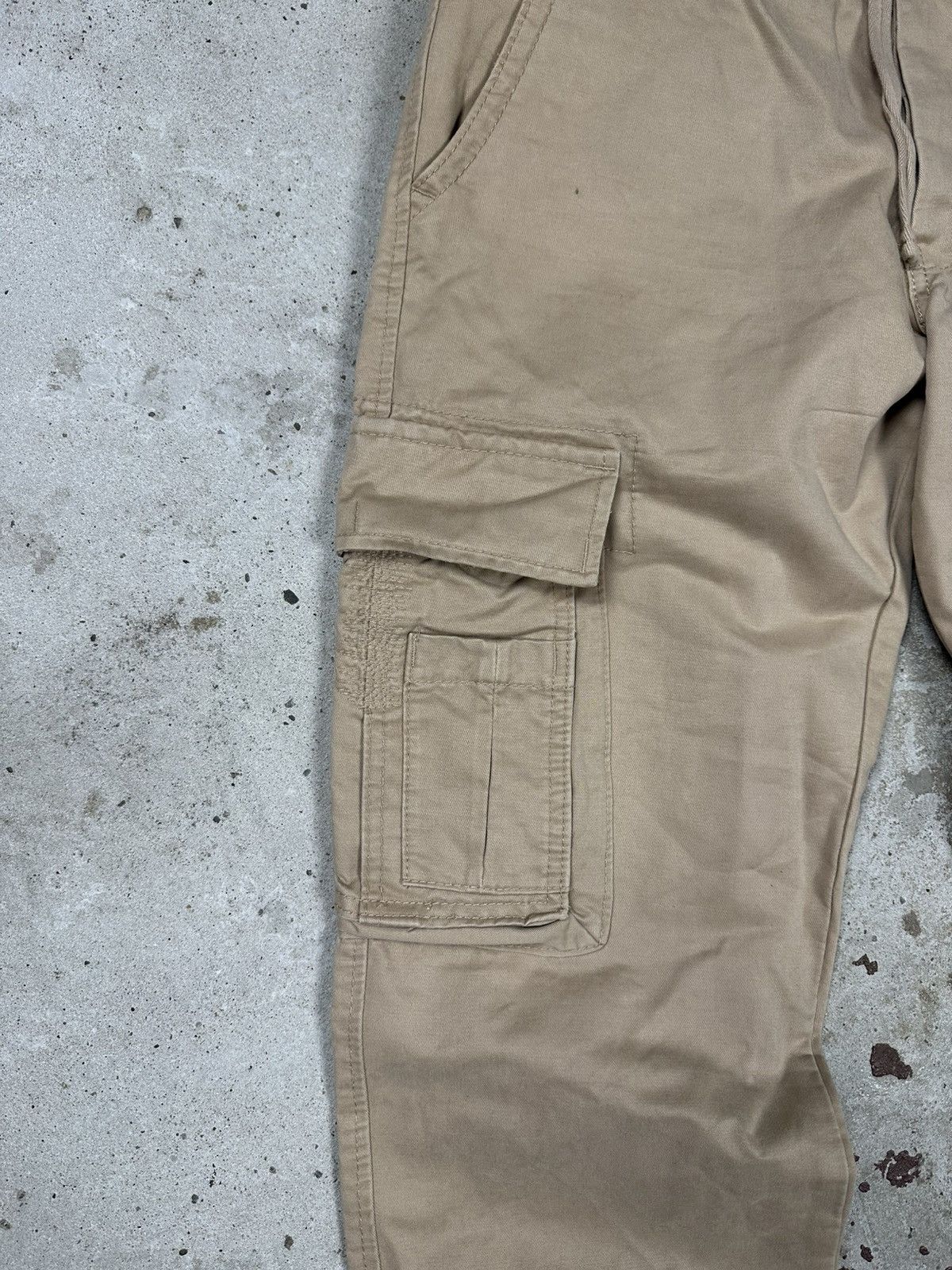 Ecko Unltd. × Vintage Vintage Y2K Ecko Unltd Function Beige Cargo Baggy Pants Size US 32 / EU 48 - 5 Thumbnail