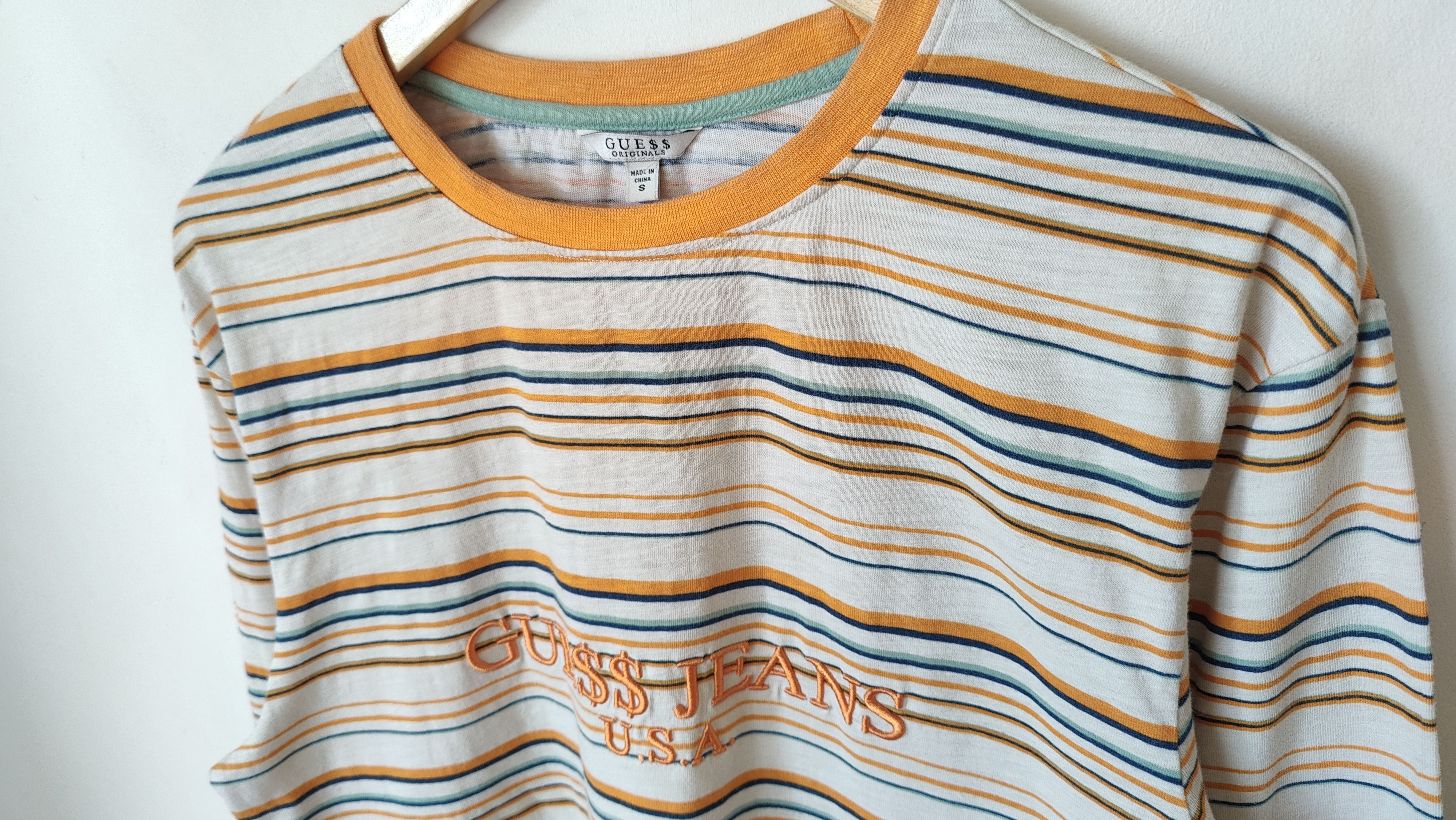 A$AP Rocky × Guess ASAP Rocky x Guess GUE$$ Striped Longsleeve Size US S / EU 44-46 / 1 - 6 Thumbnail