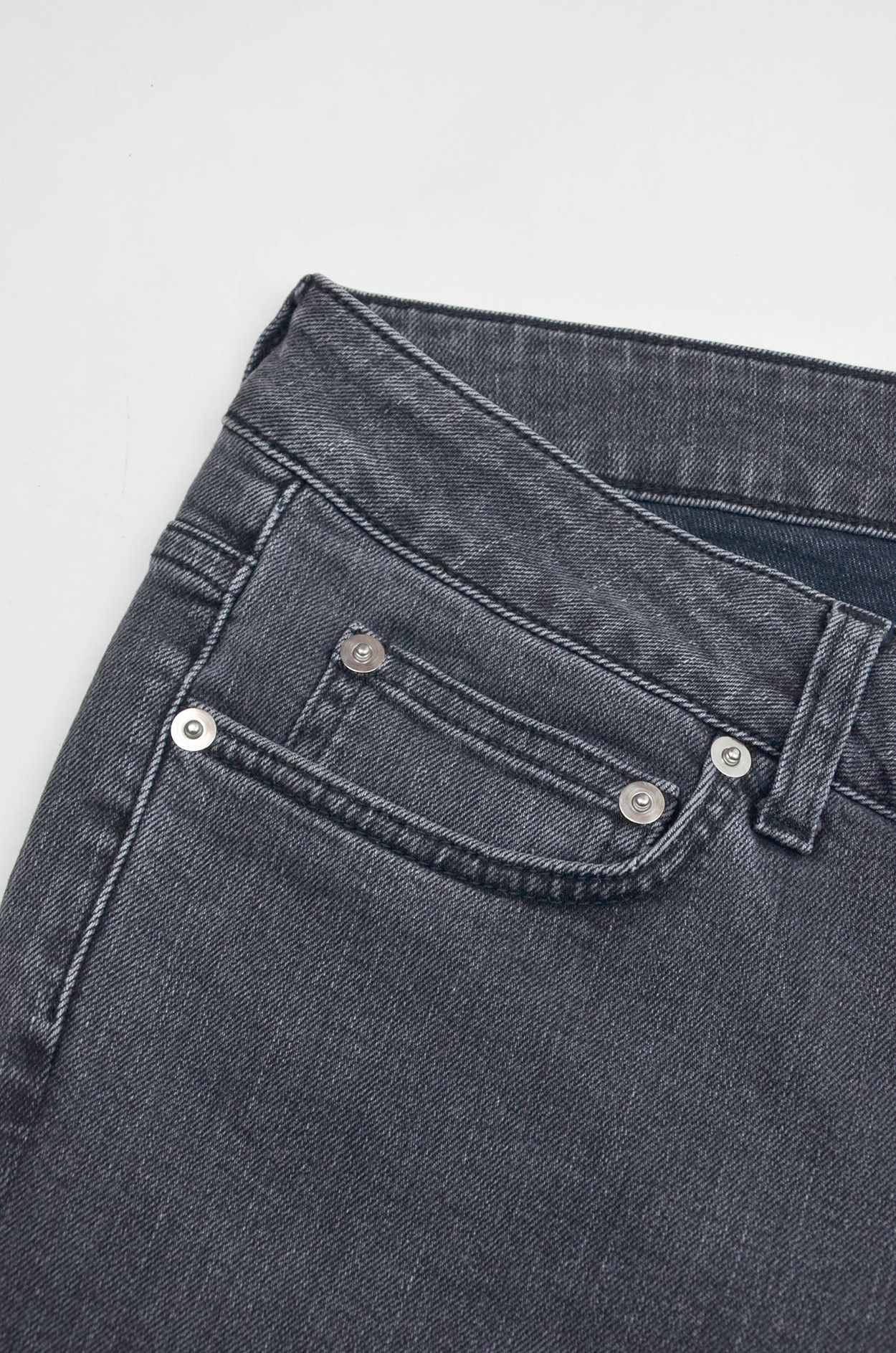 Saint Laurent Paris Saint Laurent D01 Skinny Jeans Grey Zip Hem Slim Fit - 30 Size US 30 / EU 46 - 4 Thumbnail