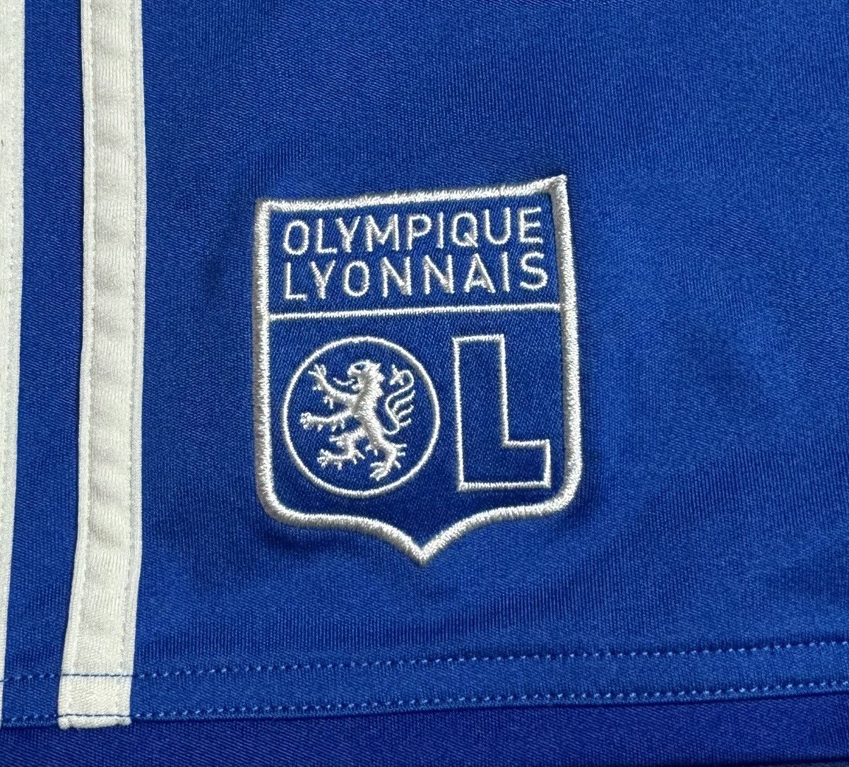 Adidas Olympique Lyonnais 2014 2015 Away Soccer Shorts Adidas Size US 36 / EU 52 - 5 Thumbnail