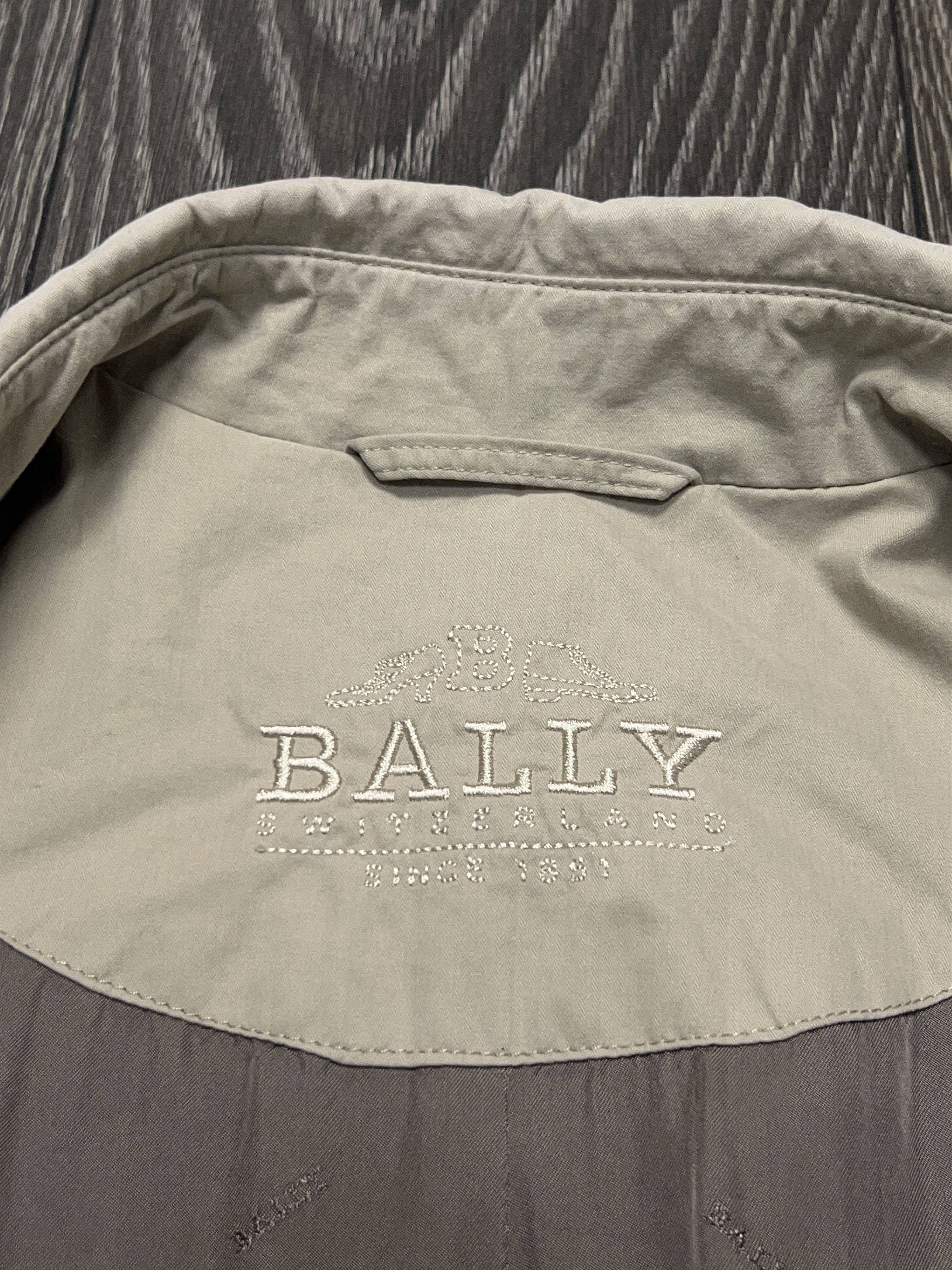 Bally Bally Switzerland Miller Trench Coat Long Jacket Cotton Size US L / EU 52-54 / 3 - 11 Thumbnail