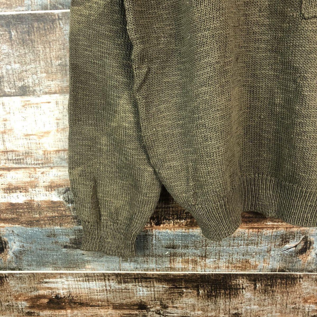 Homespun Knitwear × Japanese Brand Kenneth Gordon Green Knitwear #A2016 Size US M / EU 48-50 / 2 - 7 Thumbnail