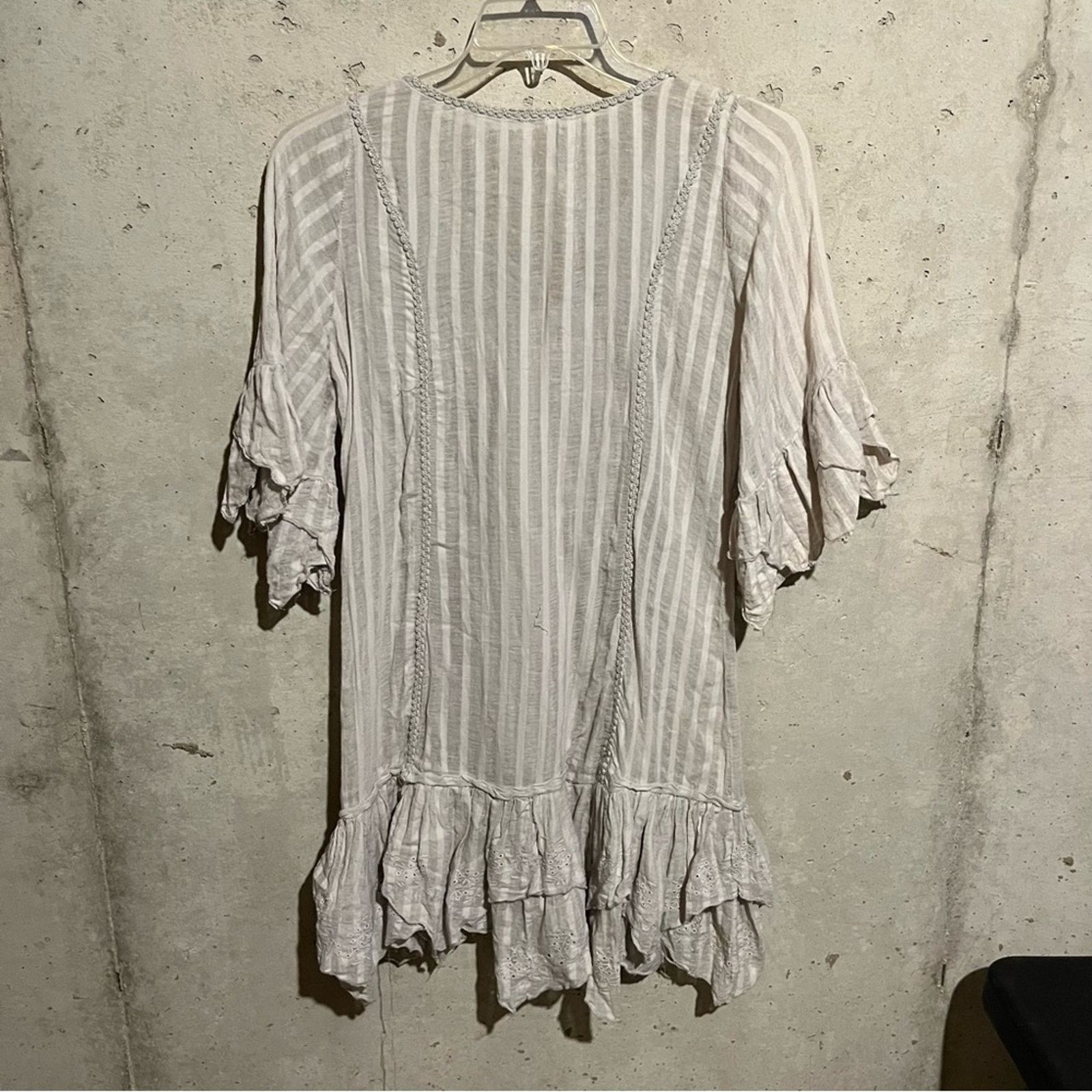 Other Mariaretto Tunic Top Mini Dress Layered Ruffles Lagenlook L Size L / US 10 / IT 46 - 5 Thumbnail