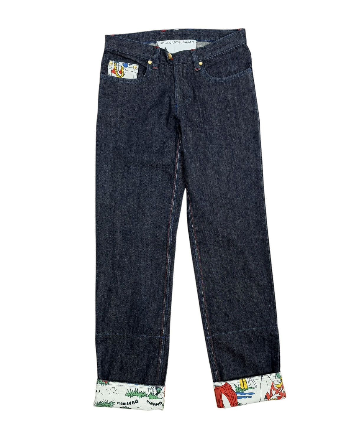 Jean Charles De Castelbajac Jean Charles De Castelbajac Jeans Printed size 38 Size 27" / US 4 / IT 40 - 13 Thumbnail