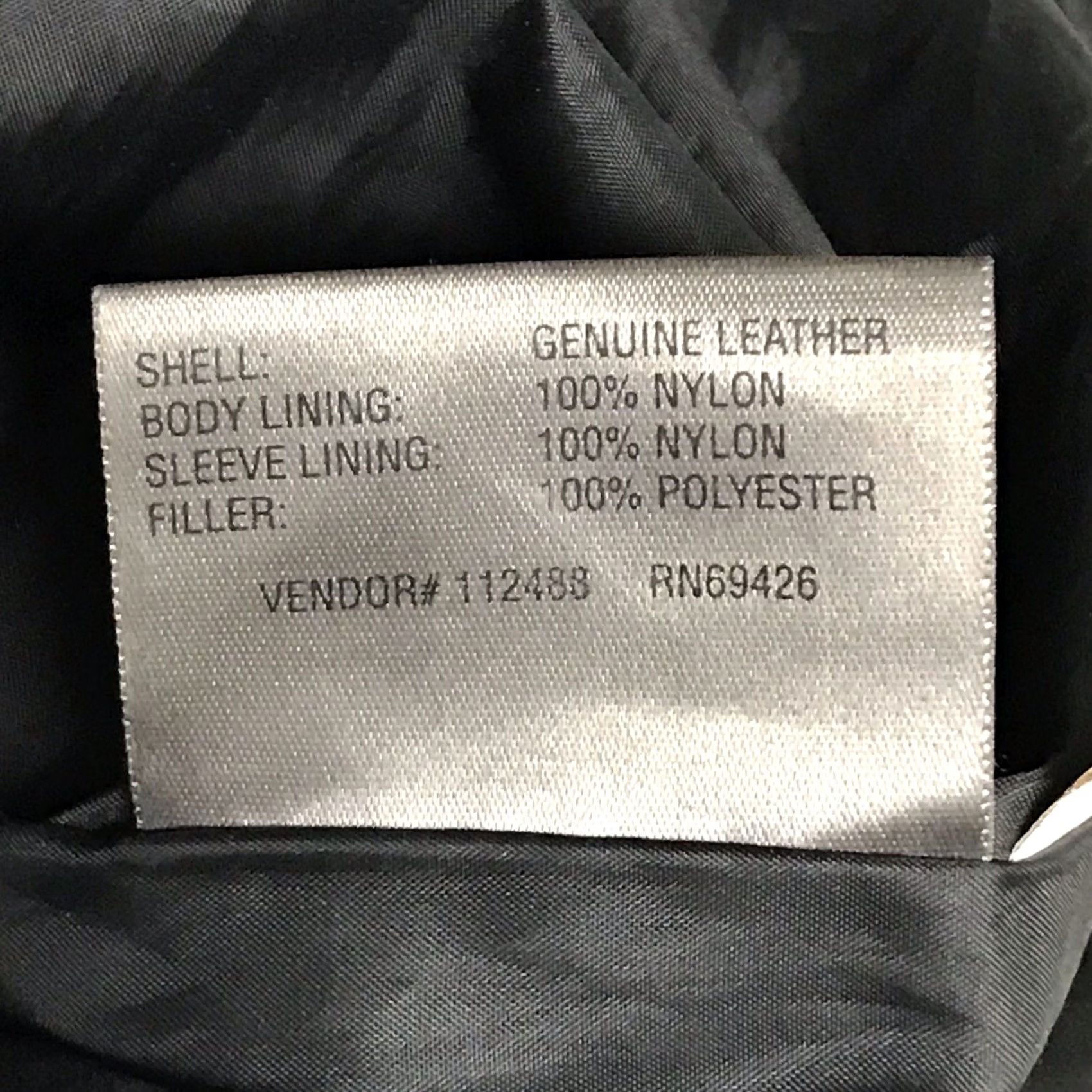 Vintage Wilsons Leather Men Black Leather Double Collar Zip Flight Bomber Jacket XL Size US XL / EU 56 / 4 - 7 Thumbnail