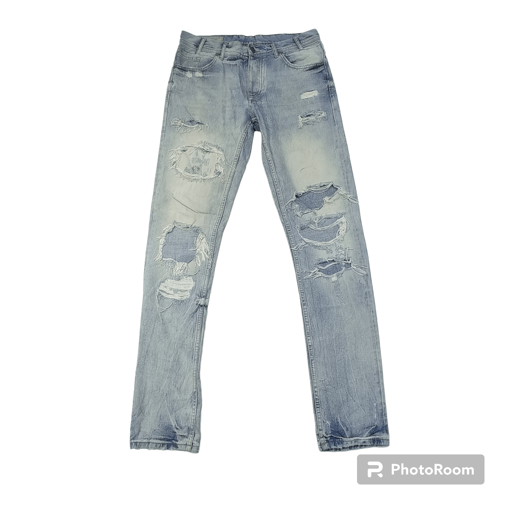 🔥Zara Faded Distressed Jeans Pants