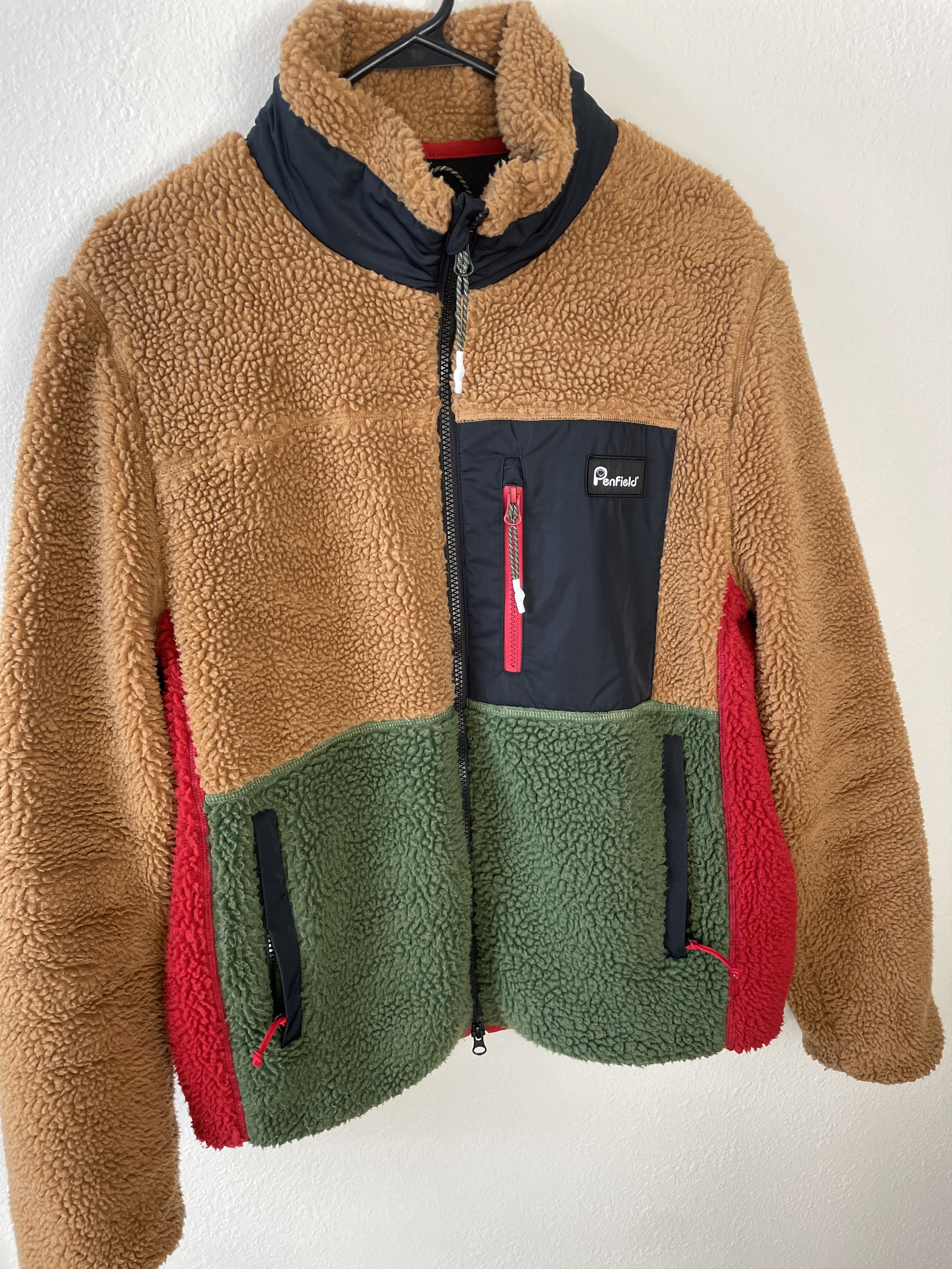 Penfield Mattawa Fleece Jacket - Tan Brown Size US M / EU 48-50 / 2 - 1 Thumbnail