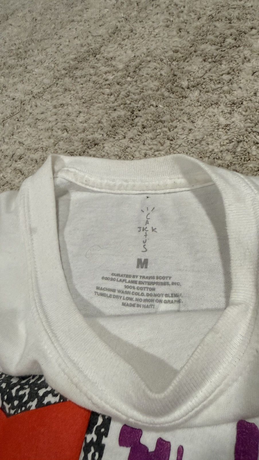 Travis Scott Travis Scott x Mcdonalds “Jack Smile” T-Shirt Size US M / EU 48-50 / 2 - 4 Thumbnail