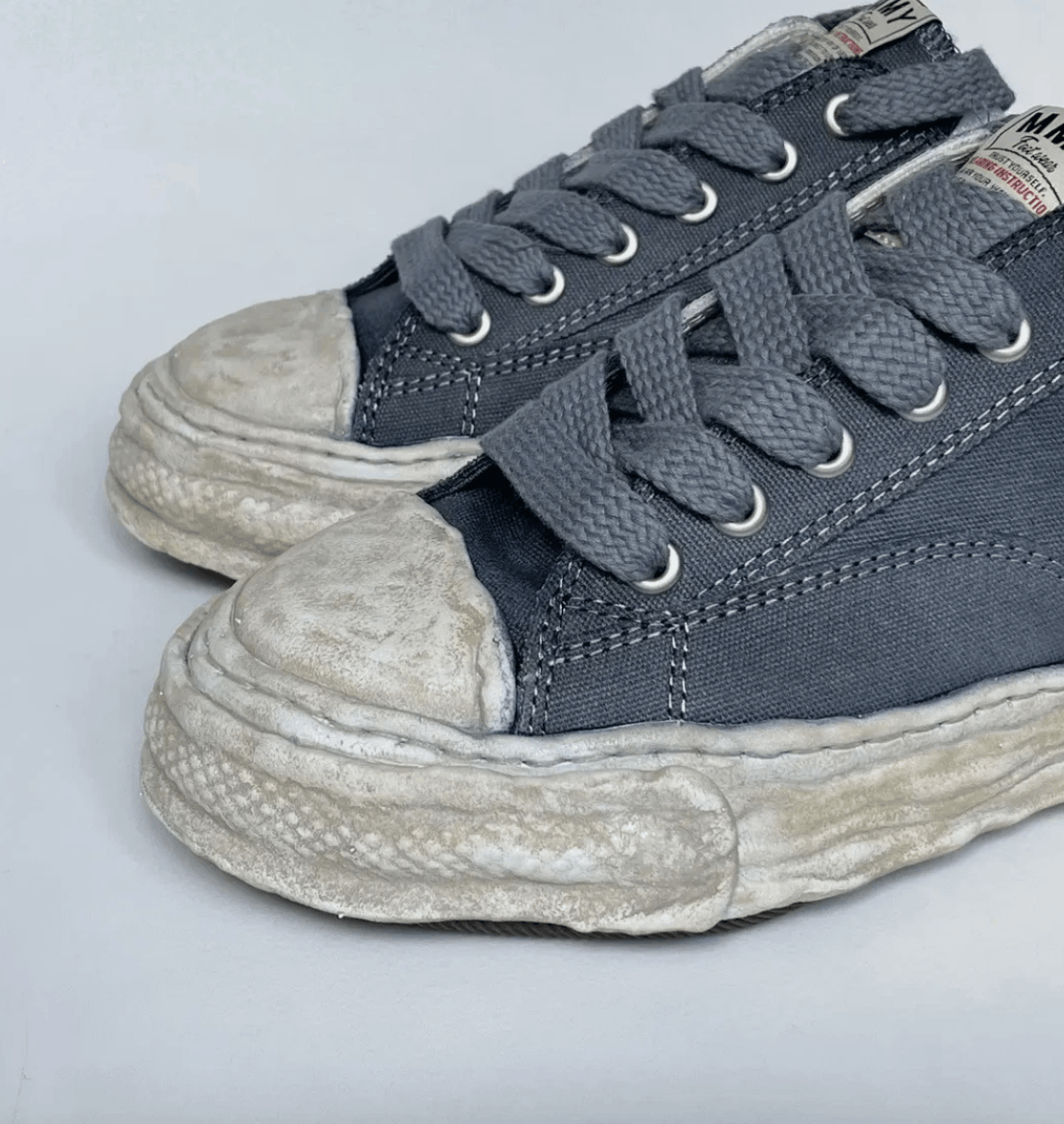 Black Canvas ‘Peterson’ Original Sole Sneakers