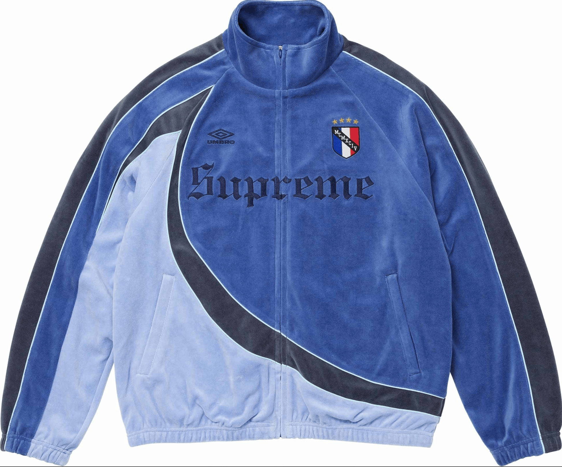 Supreme × Umbro Supreme Umbro Track Jacket Navy Medium | Grailed