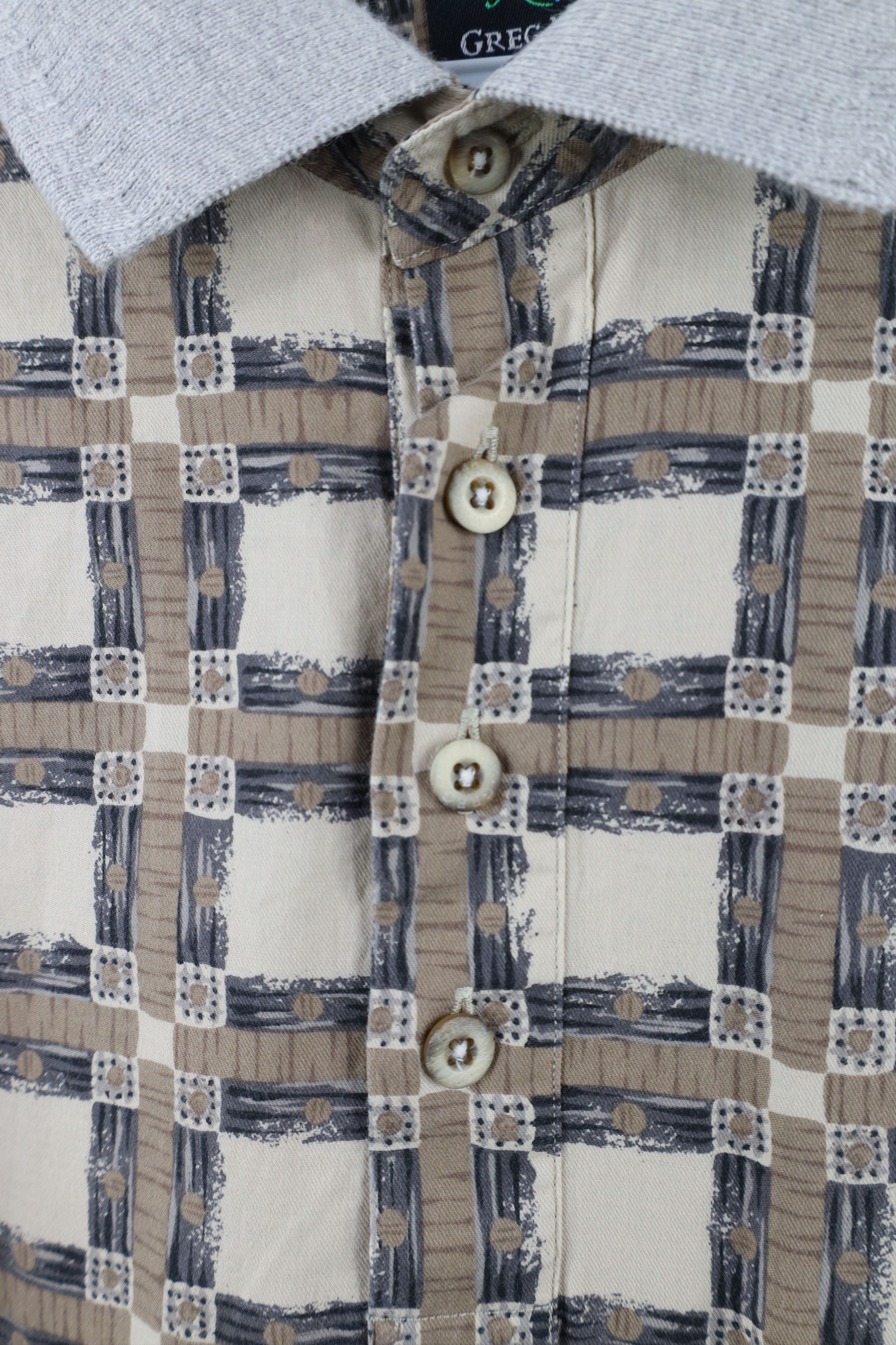 Vintage Vintage 90s Streetwear Baggy Fit Checkered Golf Polo Shirt Size US L / EU 52-54 / 3 - 4 Thumbnail