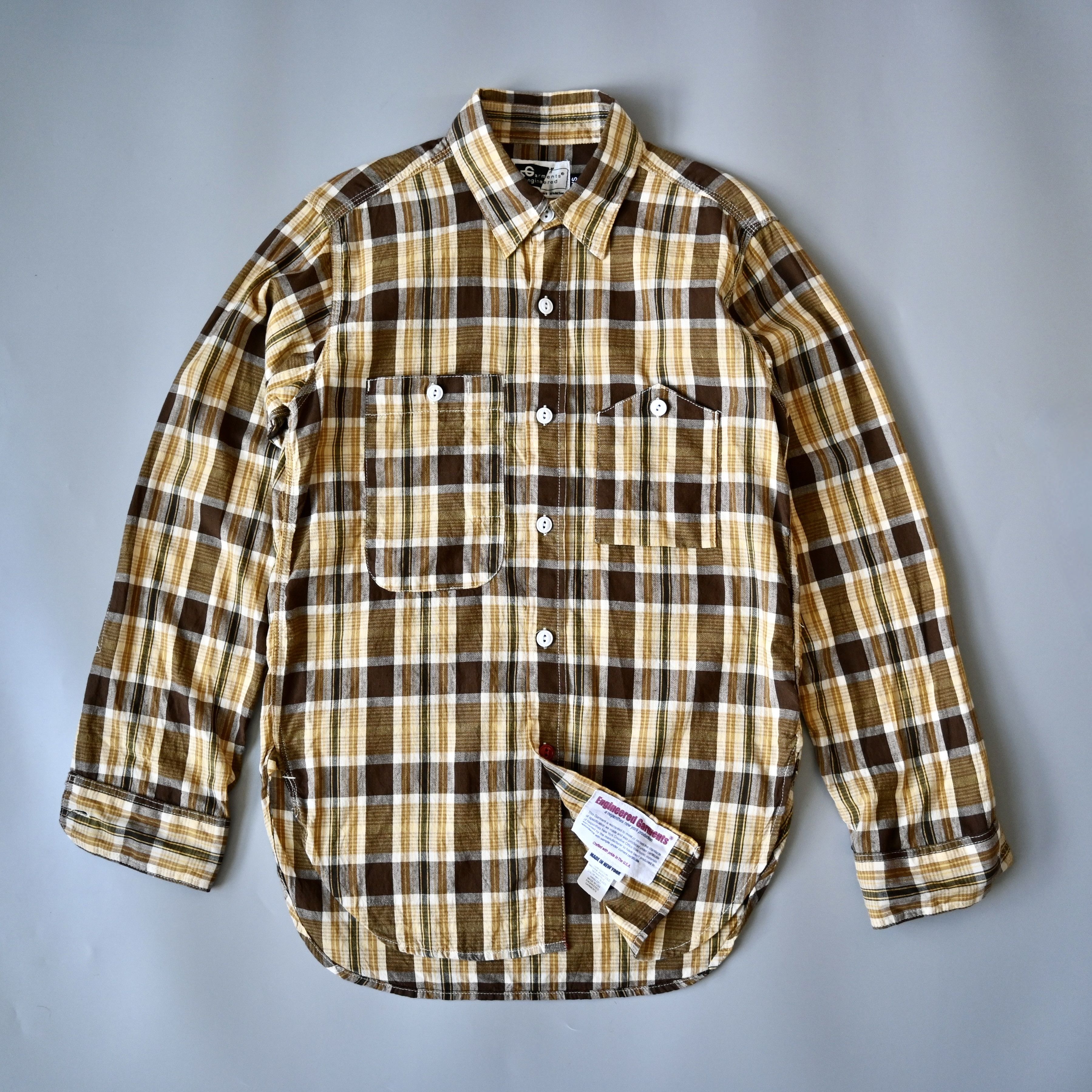 Engineered Garments 2000s ENGINEERED GARMENTS Work Shirt light weight cotton XS Size US XS / EU 42 / 0 - 3 Thumbnail