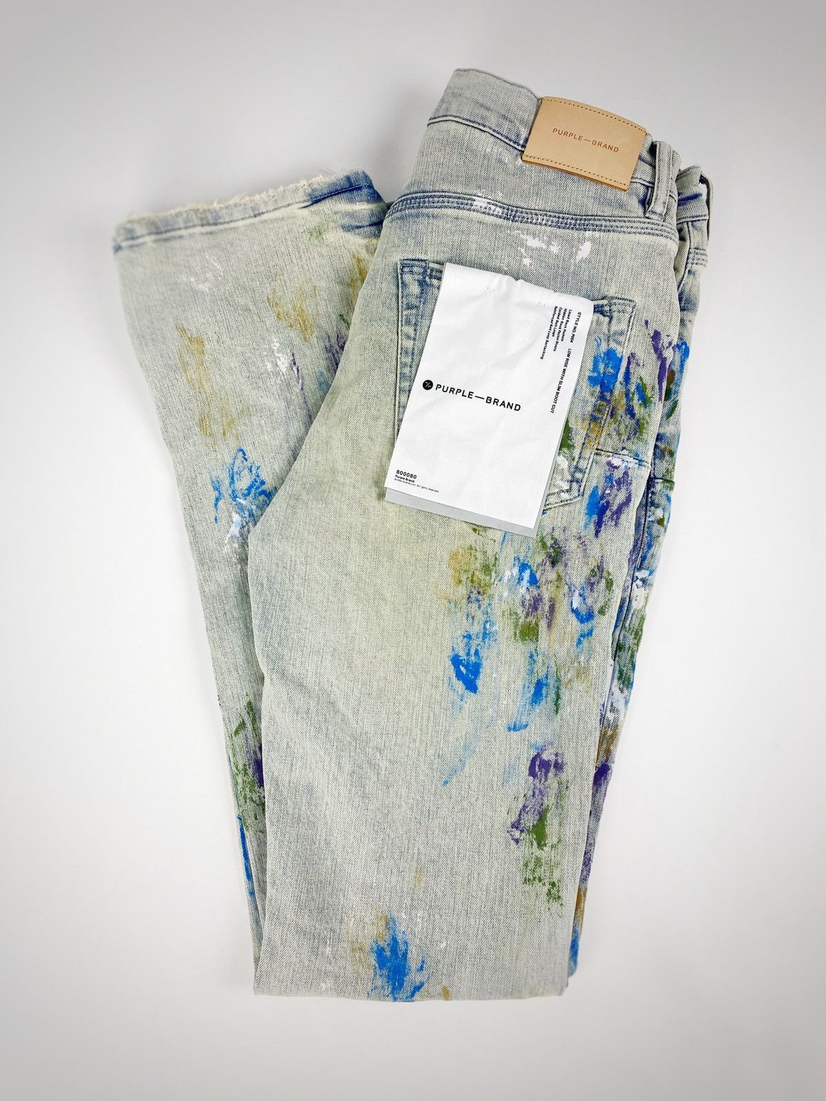 Purple Brand PURPLE BRAND Paint Splatter 32 Style P004 Slim Boot Jeans Size US 32 / EU 48 - 16 Thumbnail