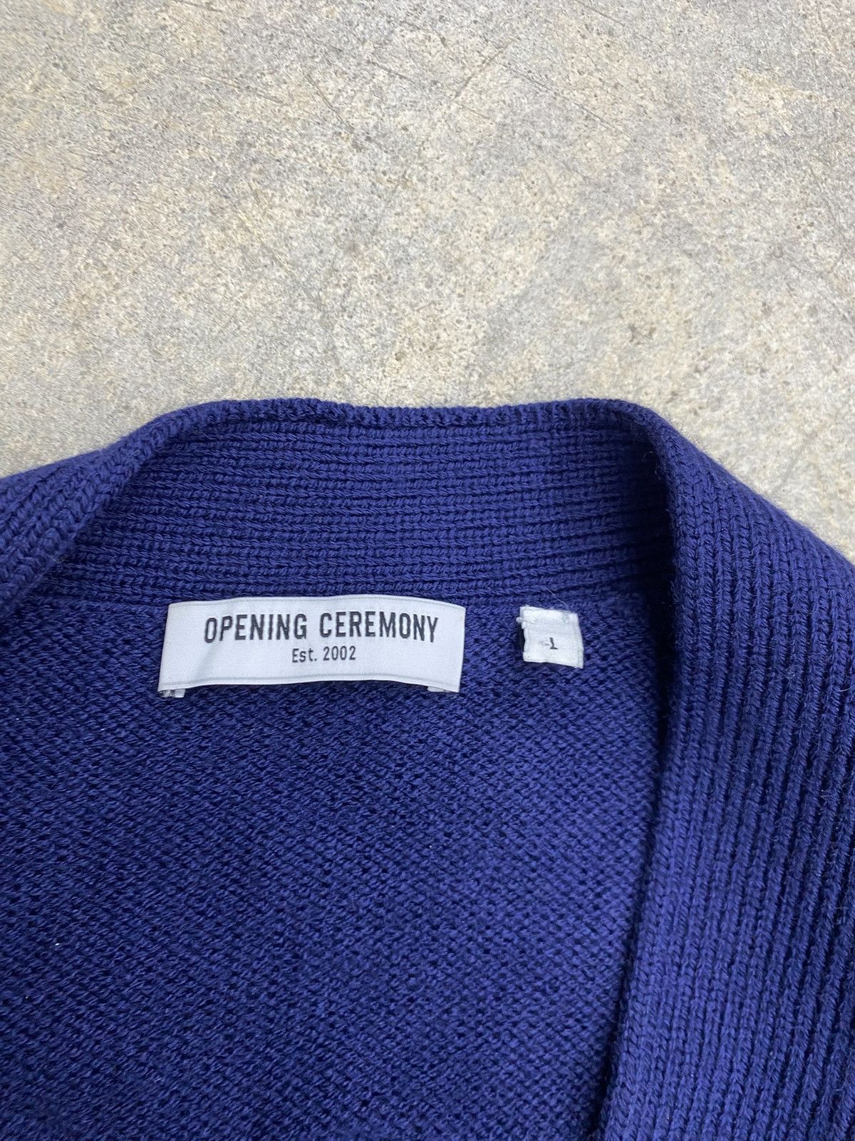 Opening Ceremony Rare Opening Ceremony Cardigan Varsity Patches Size US L / EU 52-54 / 3 - 2 Thumbnail