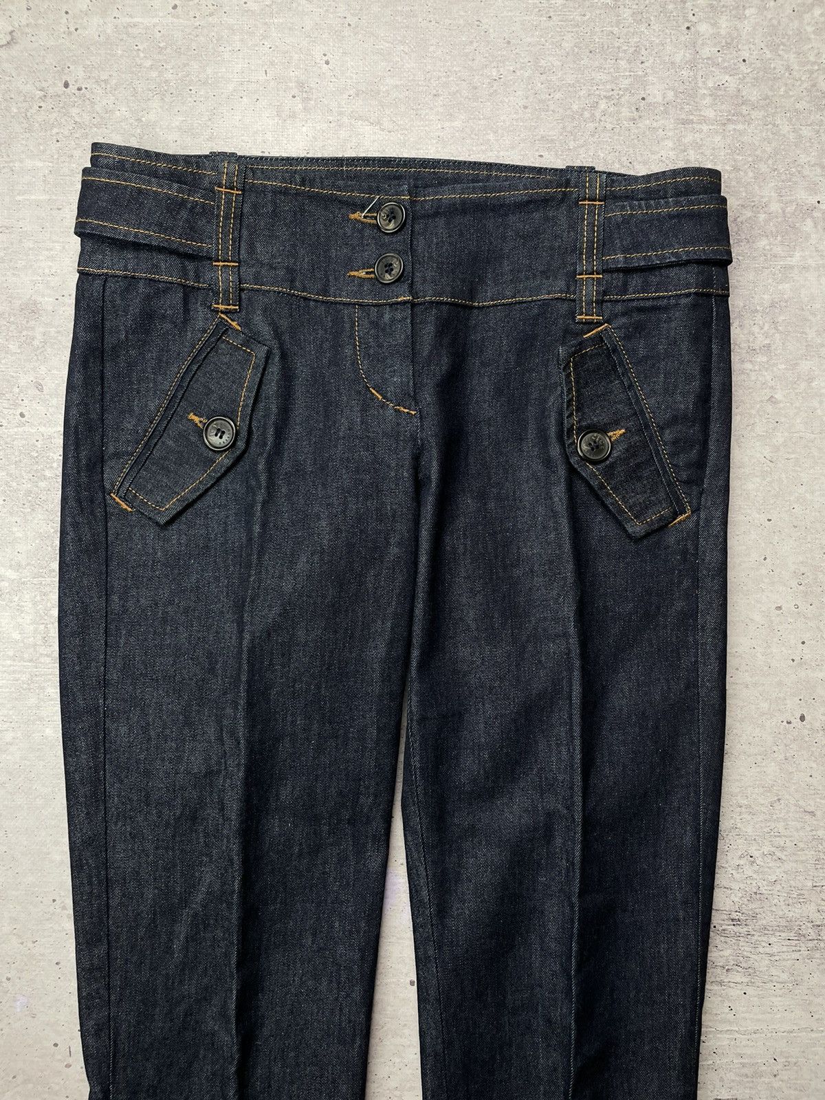 Iceberg × Vintage Vintage Iceberg Faded Luxury Jeans Size 26" / US 2 / IT 38 - 4 Thumbnail