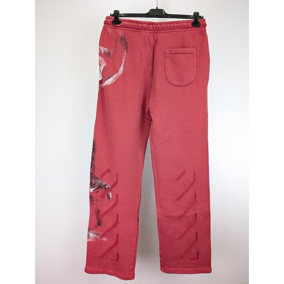 Off-White o1rshd1 BW S. Matthew Sweatpants & Joggers in Rio Red Grey Size US 32 / EU 48 - 13 Thumbnail